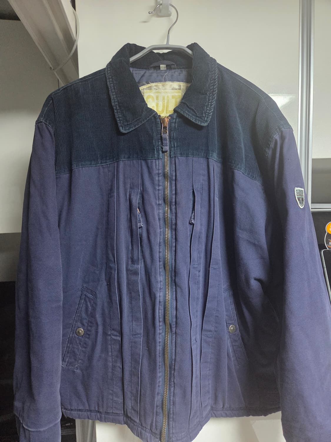 CULT 남성 코듀로이 블루종 워크자켓 상품이미지1