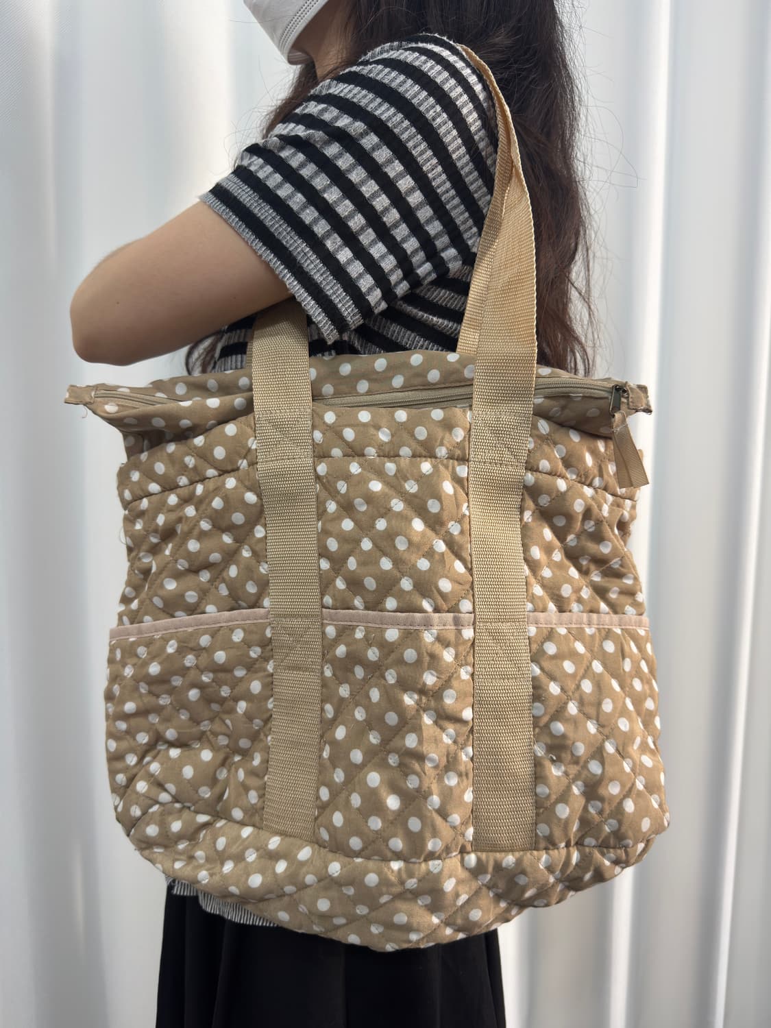 beige dot bag 상품이미지1