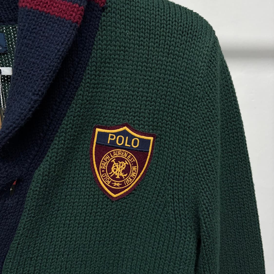 폴로 랄프로렌 숄카라 가디건 상품이미지3