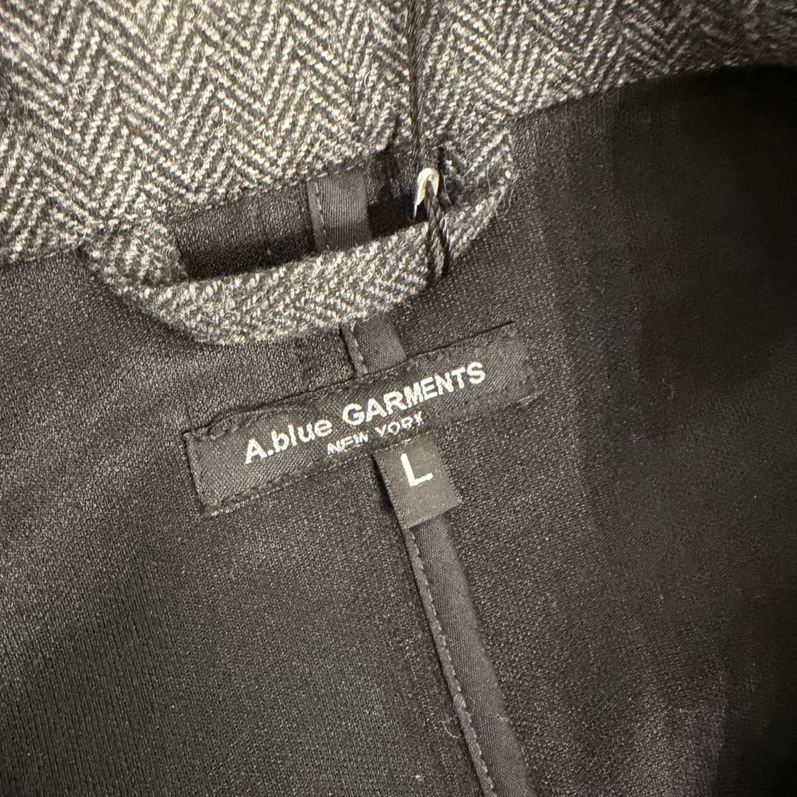 [L] A.blue garments 헤링본 자켓 상품이미지8