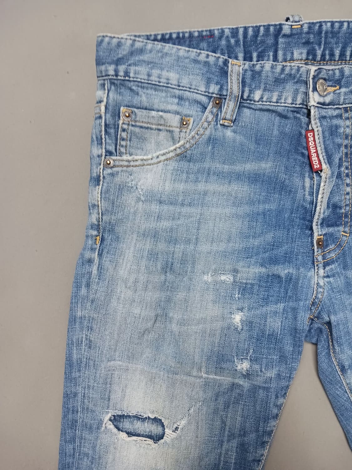 정품 [30] 디스퀘어드2 케이튼 레드패치 쿨가이진 청바지 상품이미지2