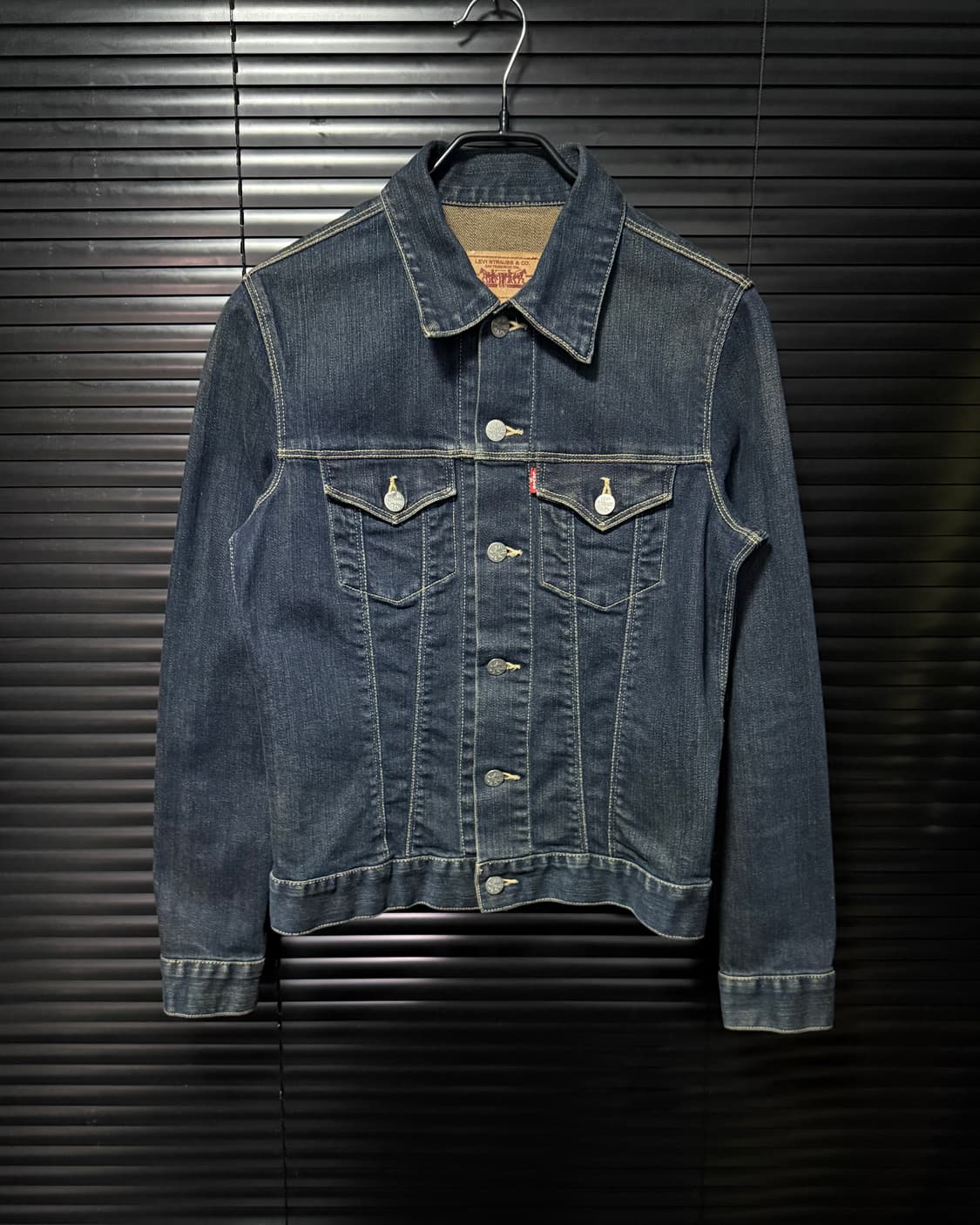 리바이스 78599 중청 데님워싱 트러커 자켓 청자켓 M 95 워크 일본 상품이미지2