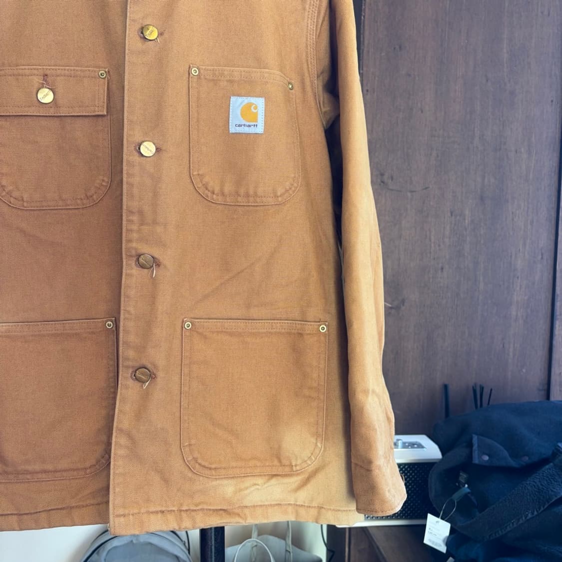 15864 - 90s 칼하트 C001 BRN 초어 자켓 상품이미지4