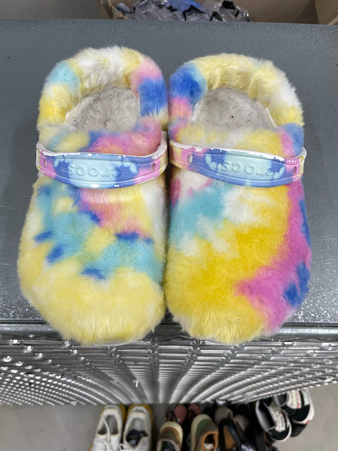 크록스 클래식 클로그 옐로우 타이다이 M7 (gr-4352) 상품이미지5