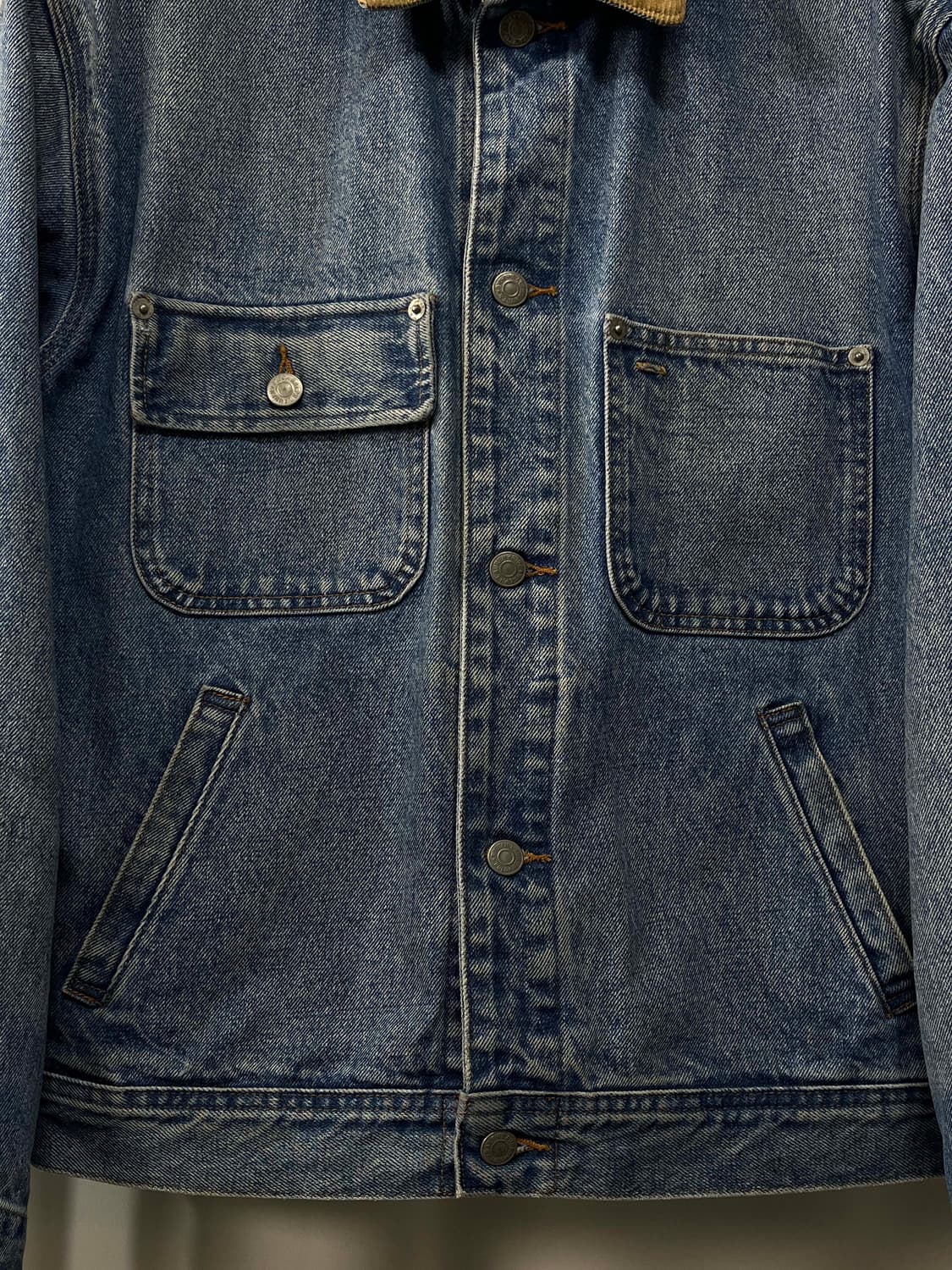 폴로 랄프로렌 코듀로이 덩가리 트러커 데님 자켓 상품이미지5