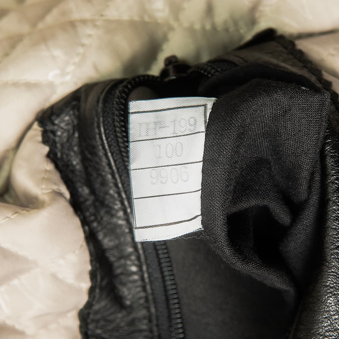 [XL] 90s 할리데이비슨 올레더 바시티 자켓 블랙+오렌지  상품이미지9