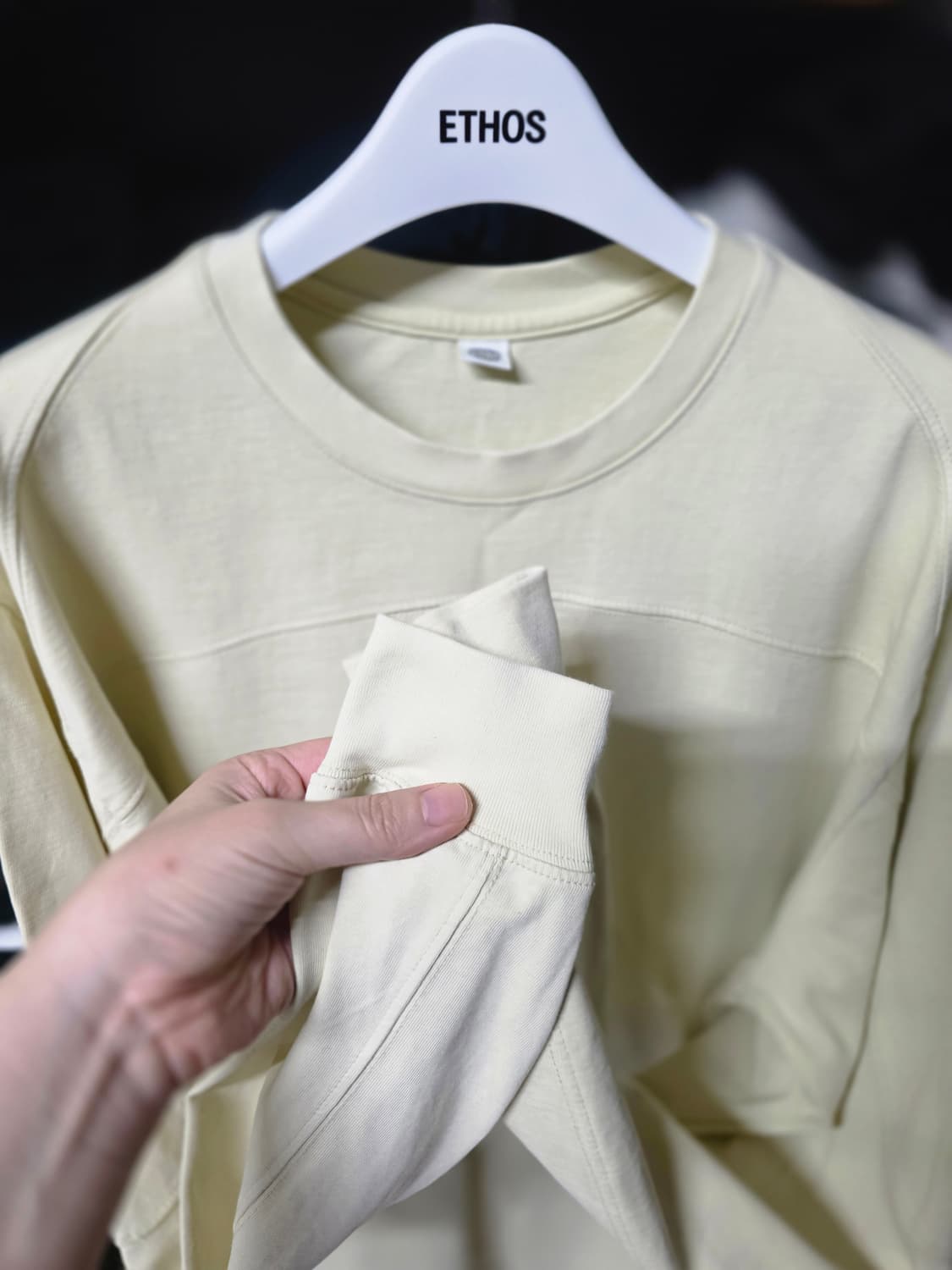 에토스 스티치 슬리브 맨투맨 상품이미지6