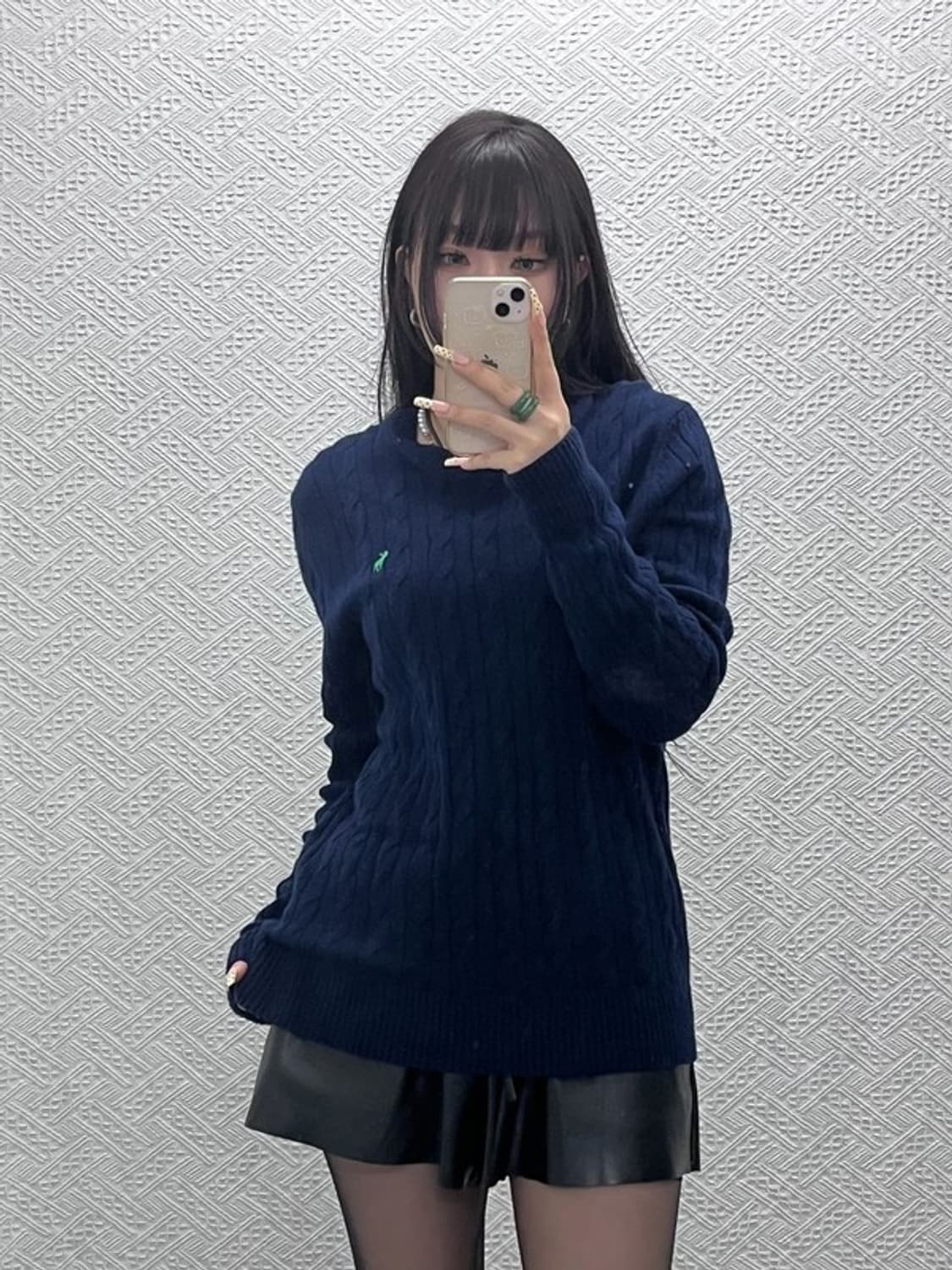 아베크롬비 올드스쿨 빈티지 모던 캐주얼 꽈배기 니트 S C10080 상품이미지1