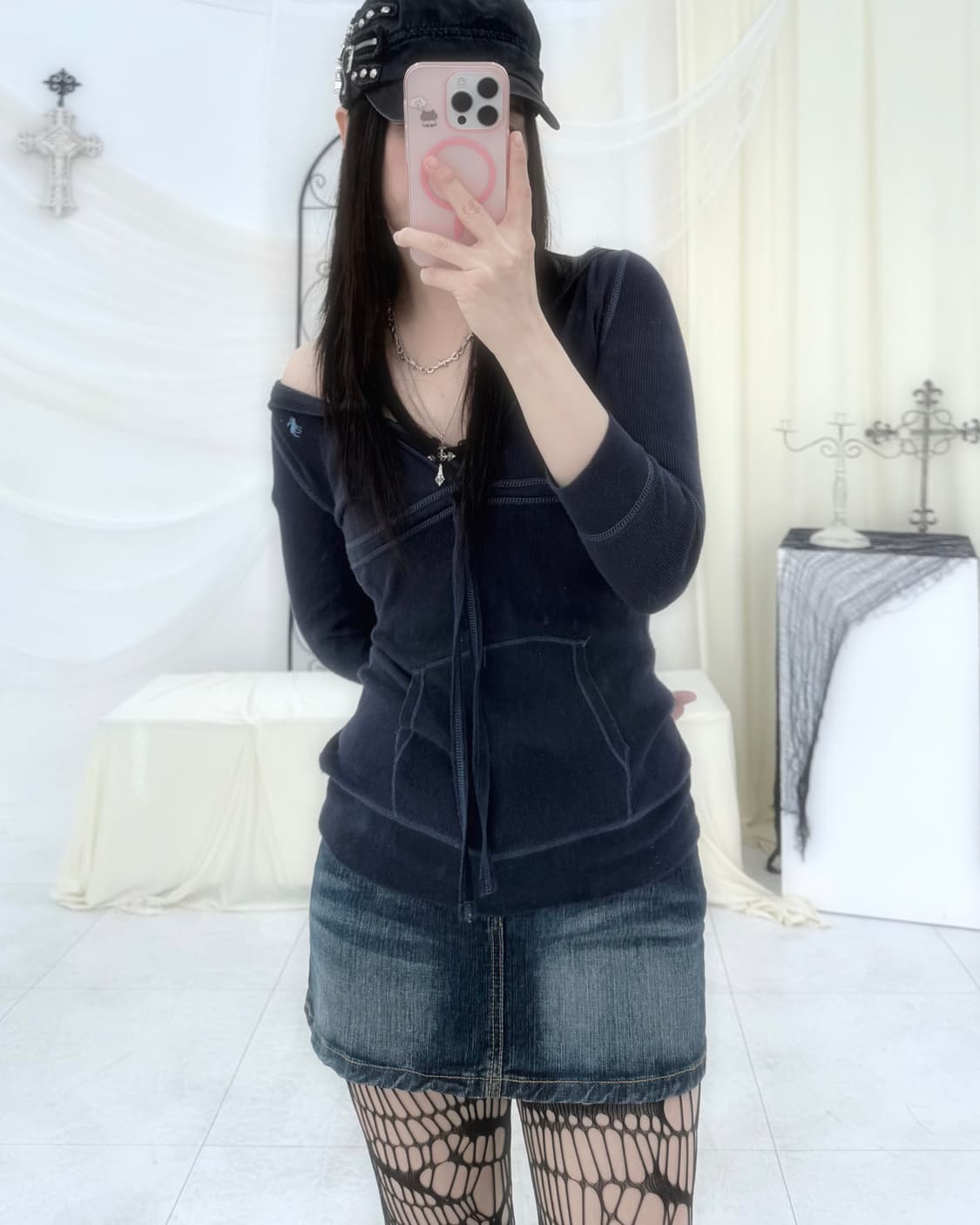 아베크롬비 네이비 후디 상품이미지5