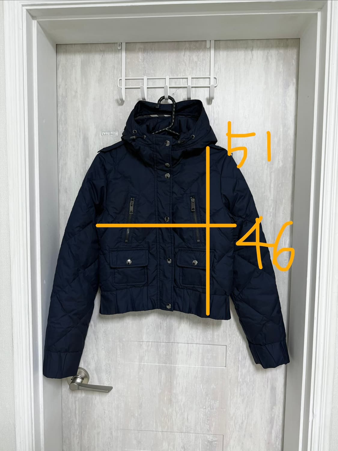 여성 XS / 버버리 퀄팅 크롭 자켓 상품이미지2