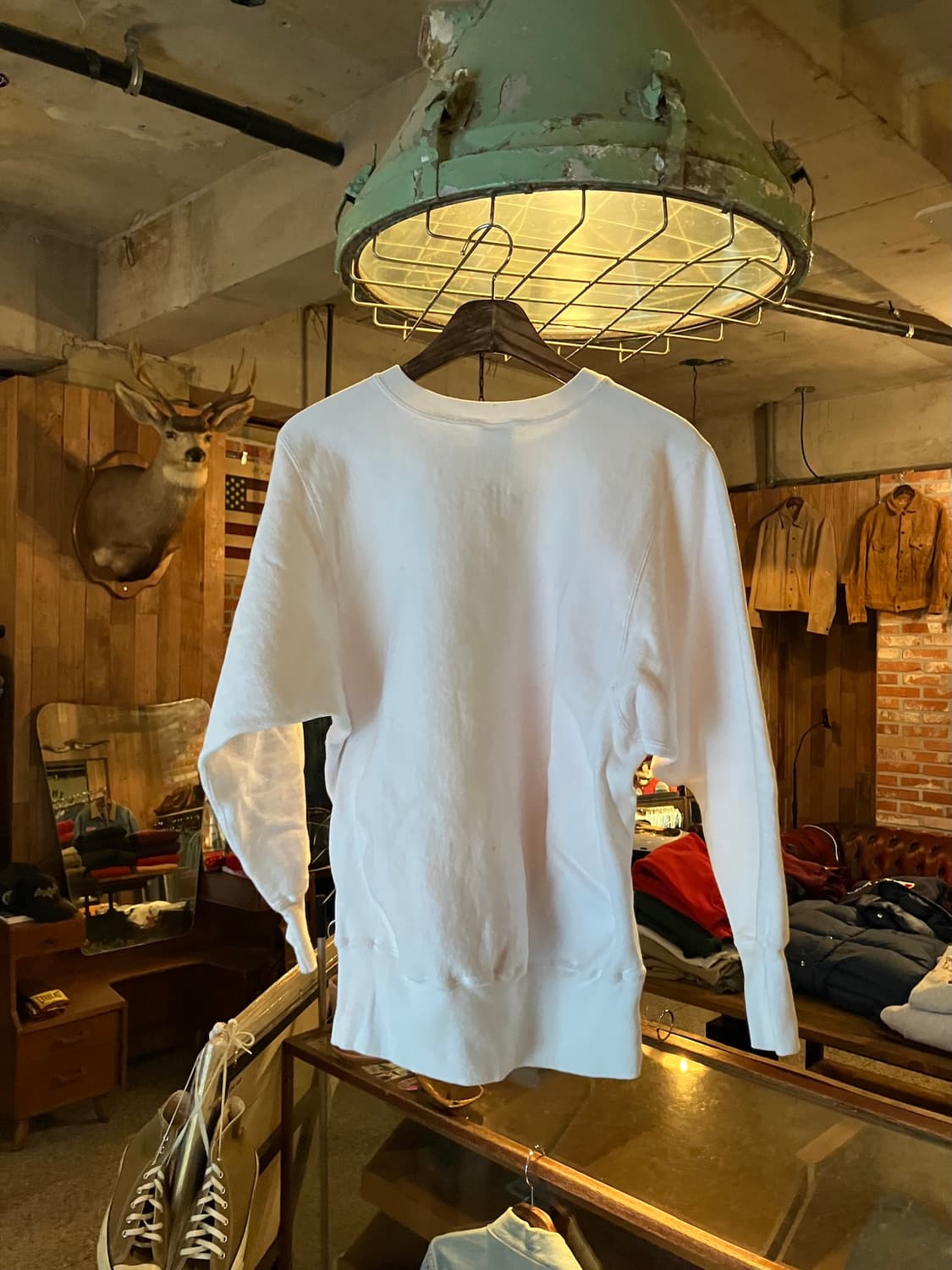 90s 빈티지 챔피온 리버스위브 스웻 셔츠 맨투맨 상품이미지3