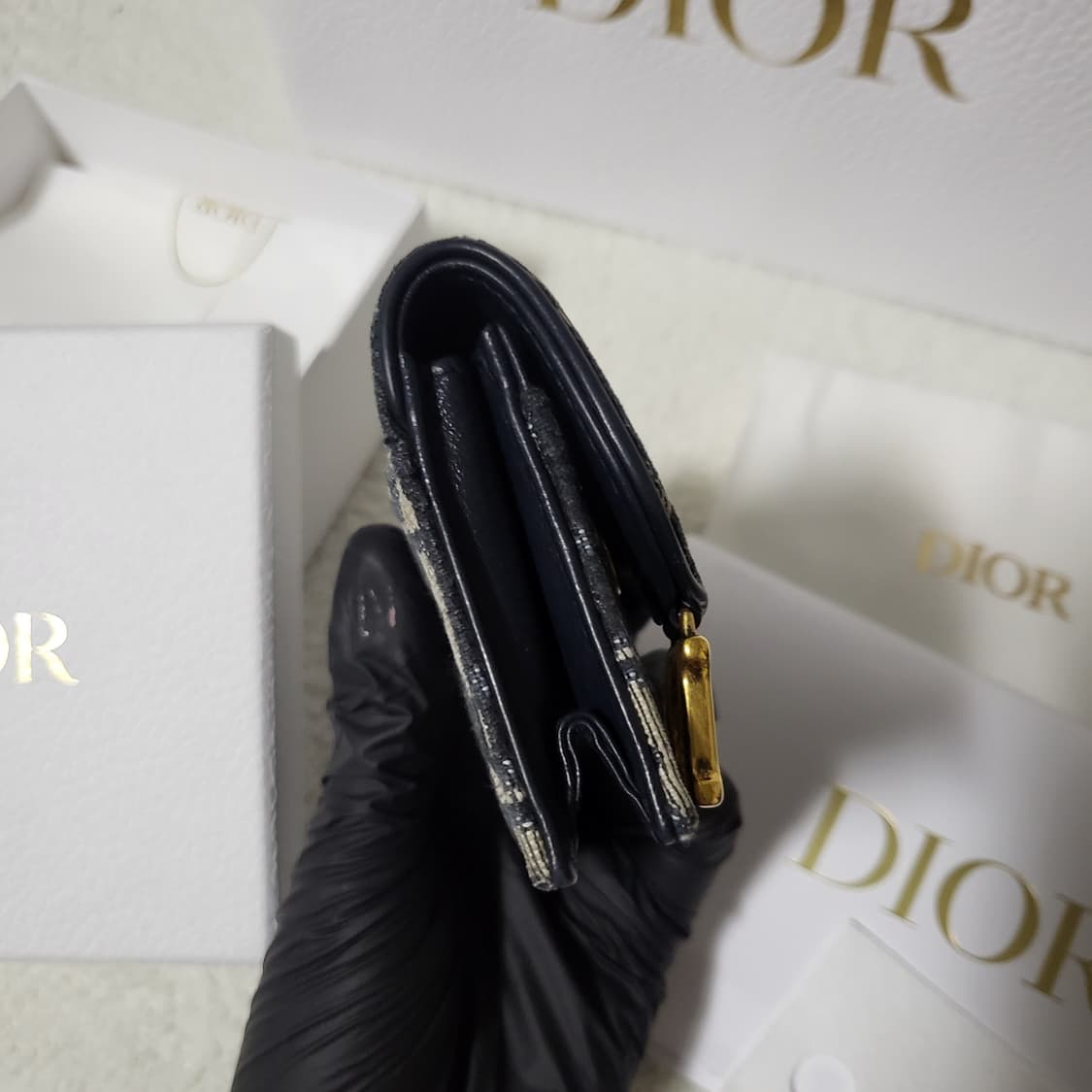 [풀구성] 디올 오블리크 새들 카드지갑 상품이미지8