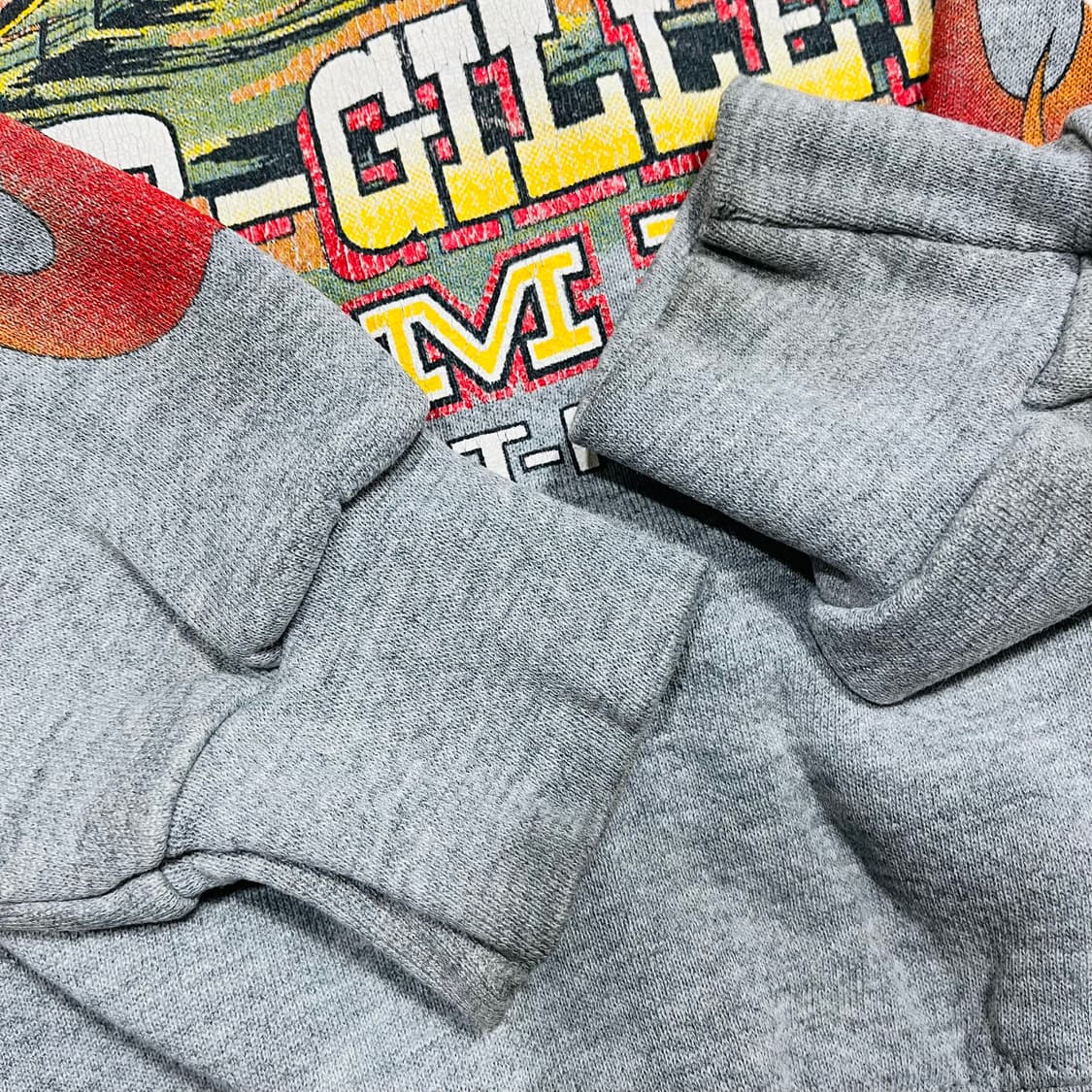 할리데이비슨 00s 플레임 웨스턴 빈티지 후디 집업 상품이미지9