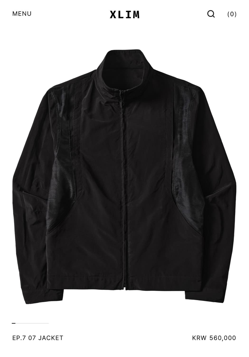 [구매] L 엑슬림 ep7 07 자켓 블랙 상품이미지1