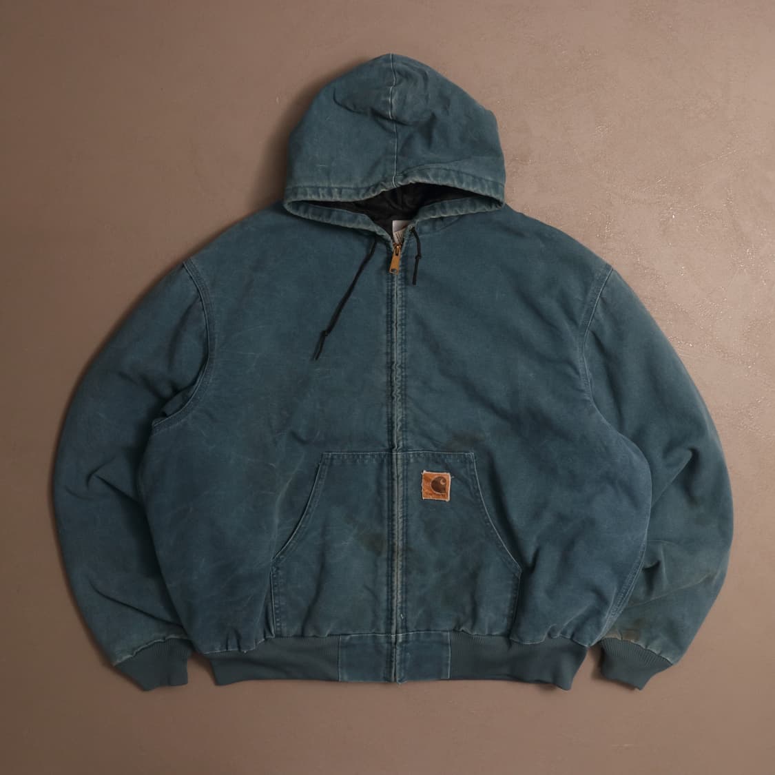 90's USA 칼하트 jq296 블루틸 액티브 자켓  A1249 상품이미지2