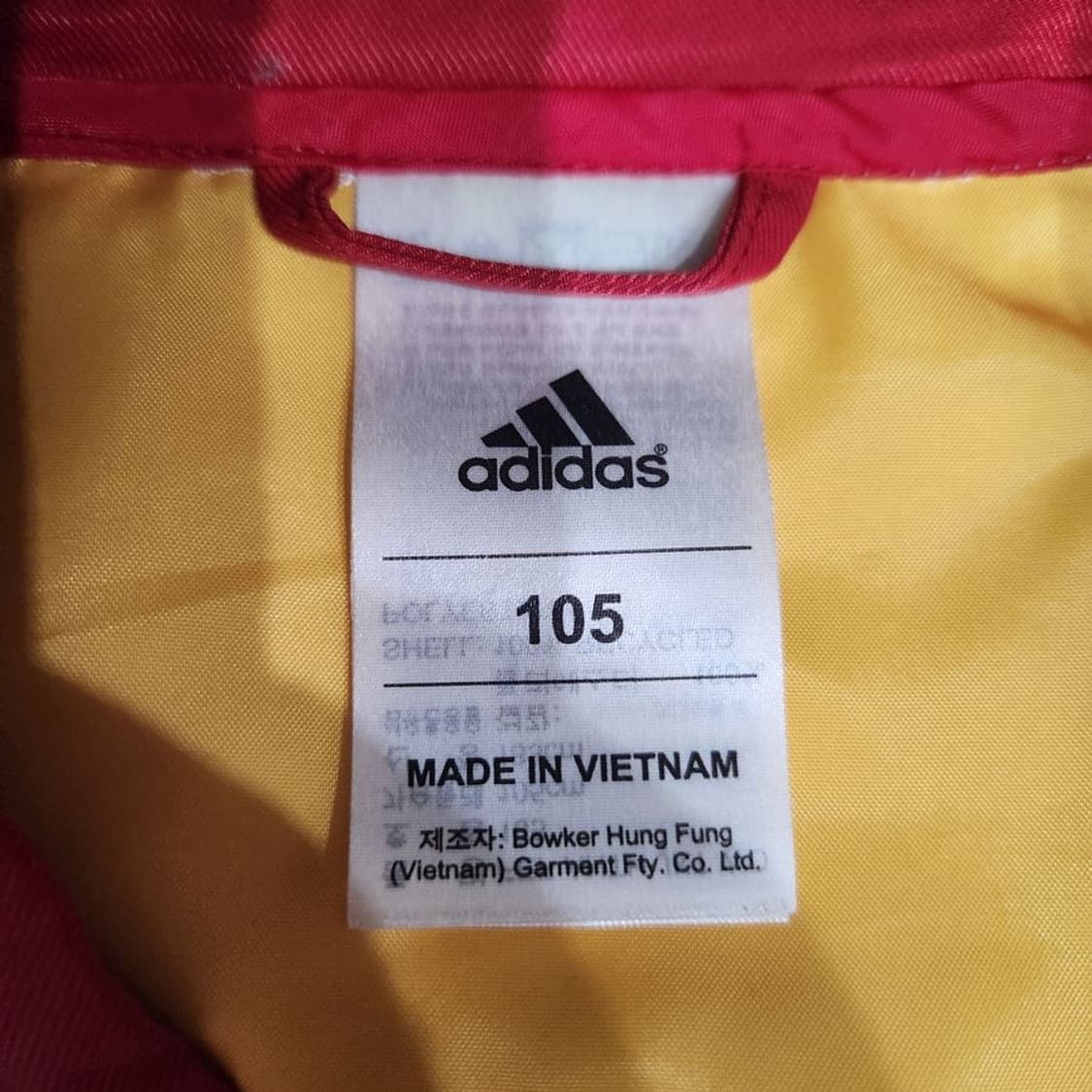 [남105]아디다스 FEF 스페인 앤섬자켓[Y62-088] 상품이미지9