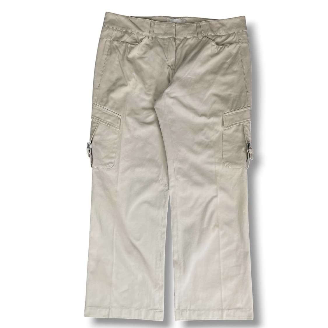 (32) S 막스마라 베이지 카코 코튼팬츠 상품이미지1