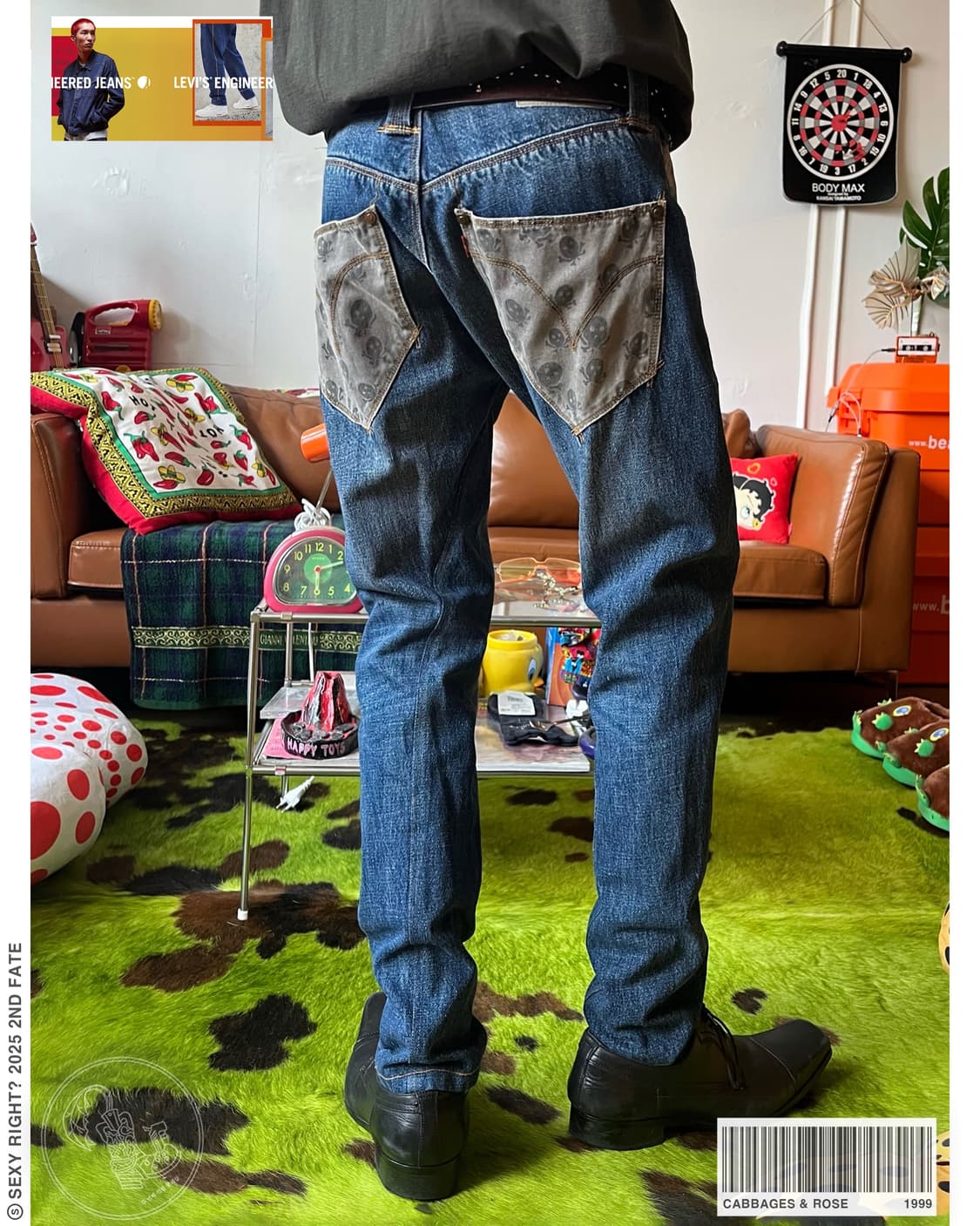 Levi's Engineered Skull Docking Denim 상품이미지1