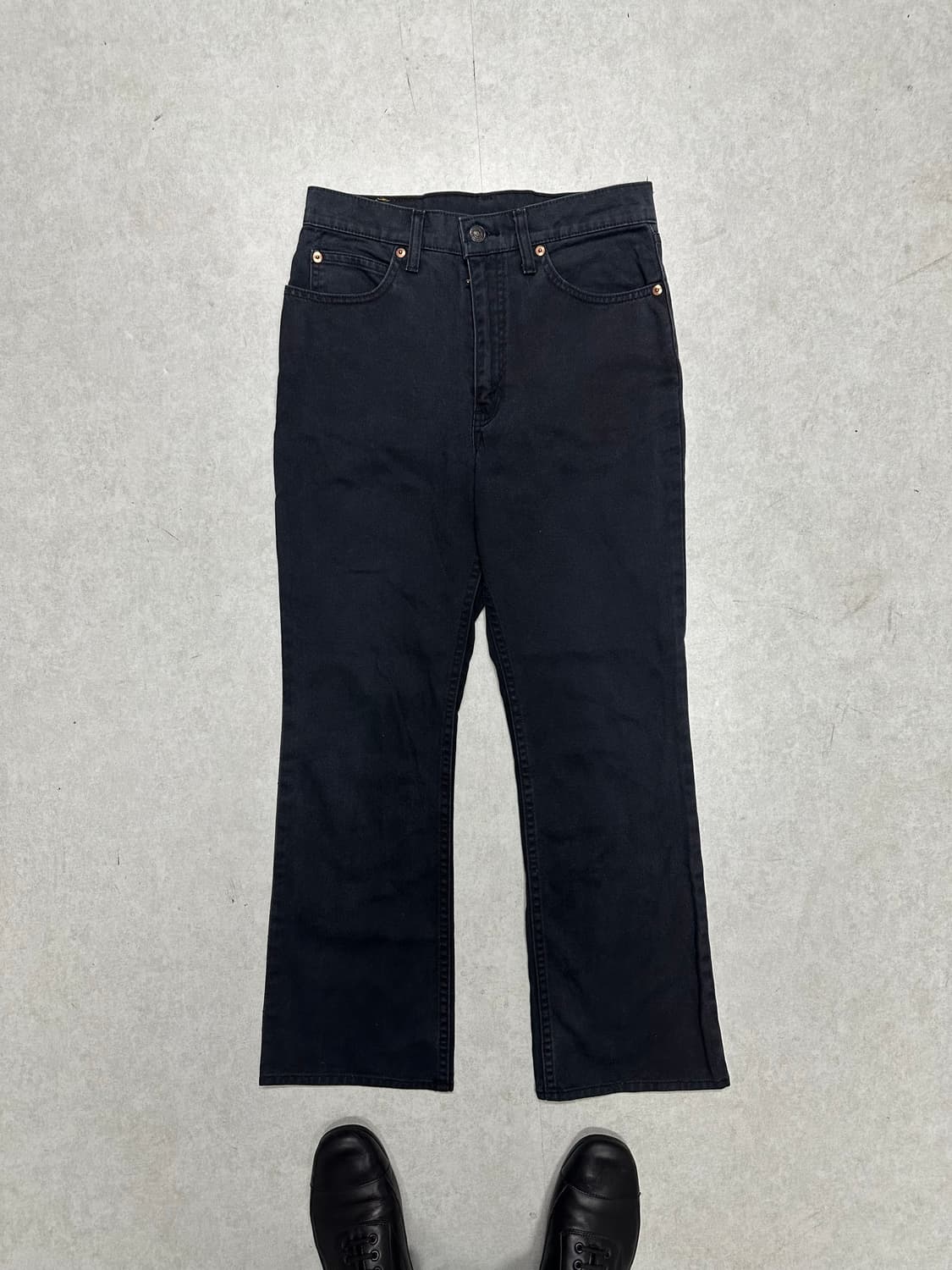 리바이스 517 흑청 플레어 상품이미지1