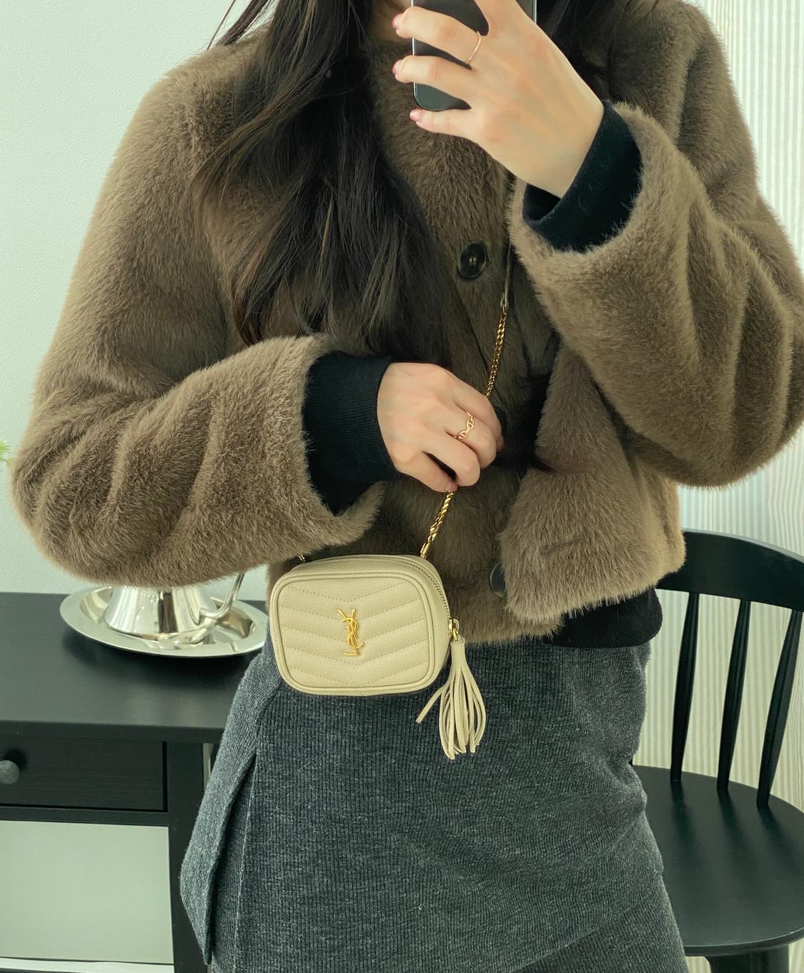 생로랑 루 카메라백 미니 상품이미지2