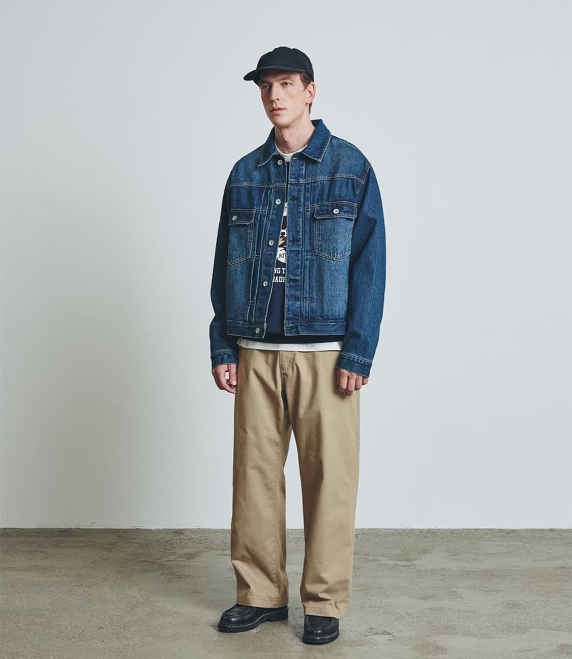 유니폼브릿지 2nd type denim jacket indigo wash 상품이미지3