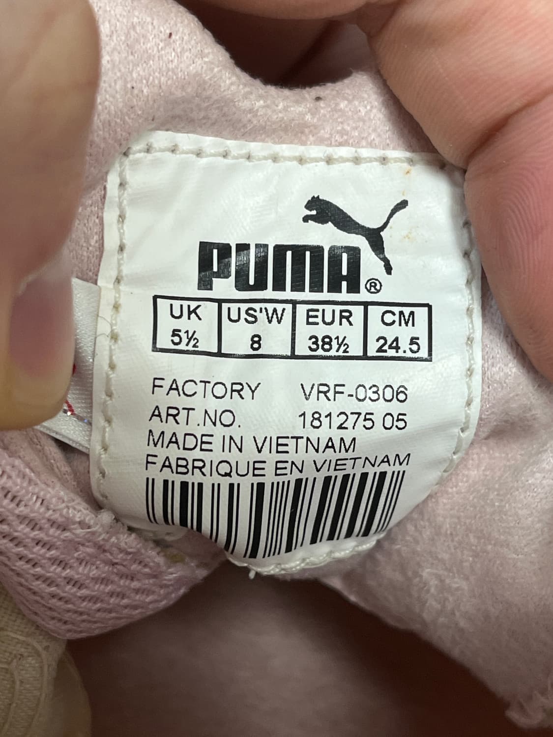 [245] 푸마 빈티지 핑크 플랫 발레슈즈 상품이미지6