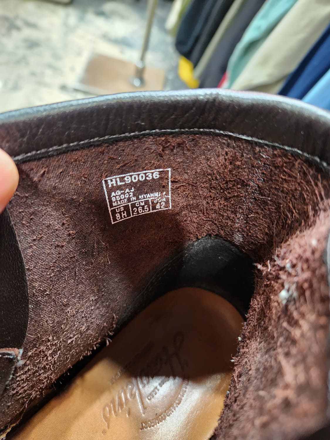 호킨스 에스팁 가죽 부츠
​
 상품이미지5