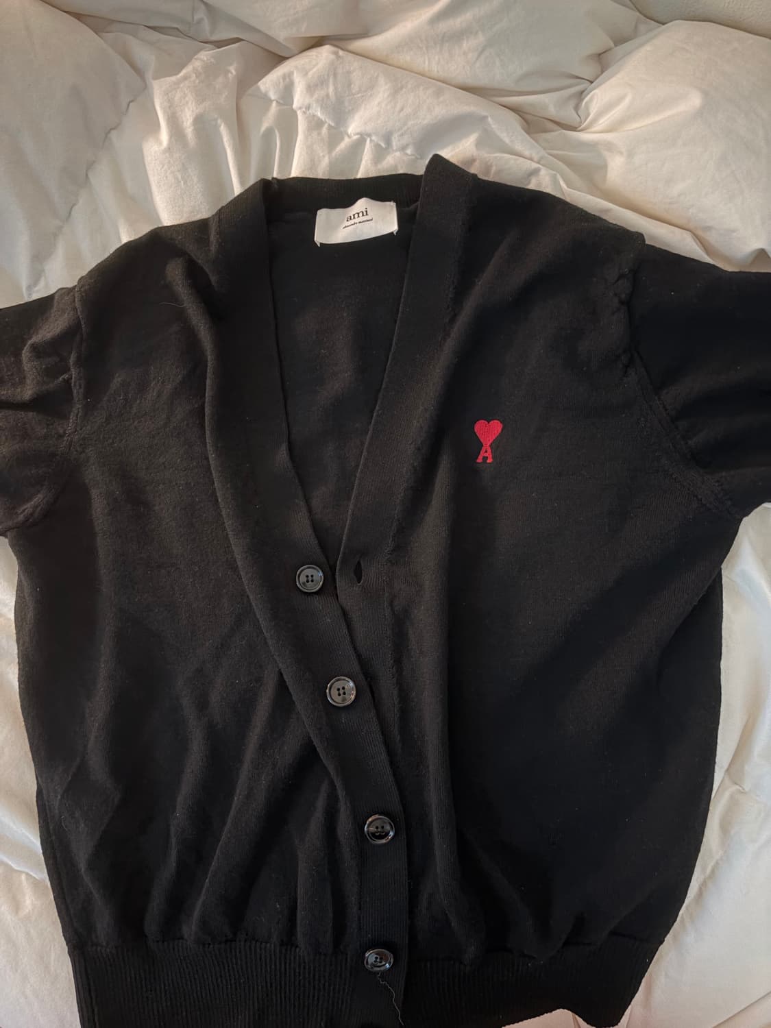 아미 가디건 크림 정품 네고 가능 상품이미지2