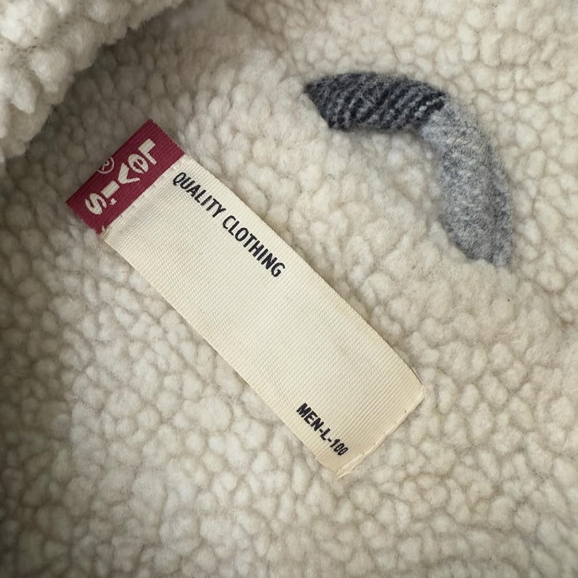 리바이스 체크 셰르파 자켓 r1822  상품이미지7