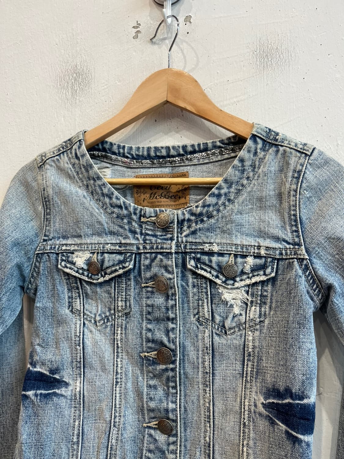 세실맥비 디스 데님자켓 상품이미지3