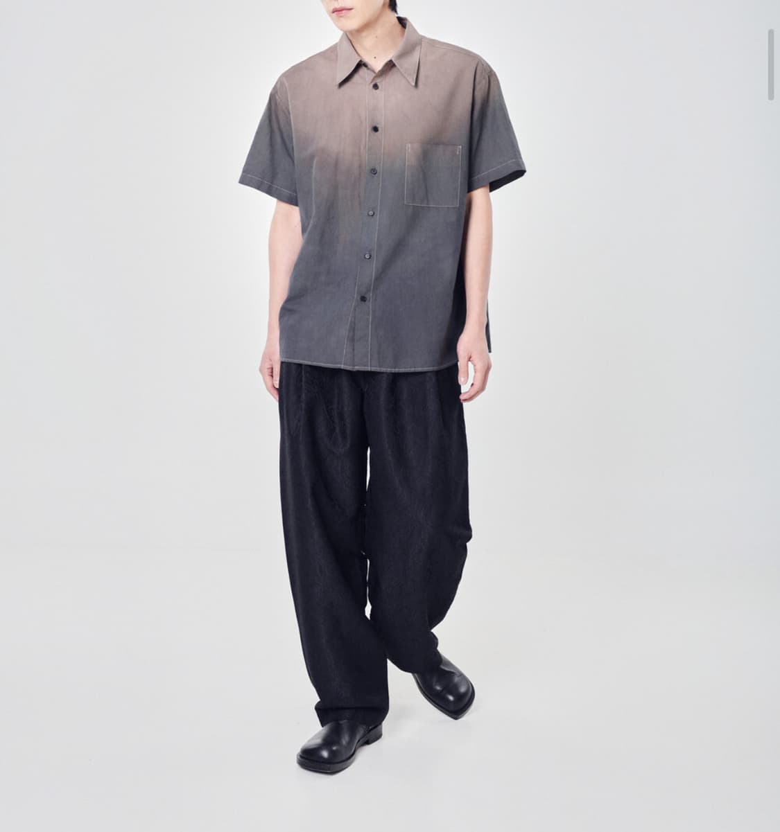 음양 셔츠 eyc  Natural dyeing half shirt 상품이미지4