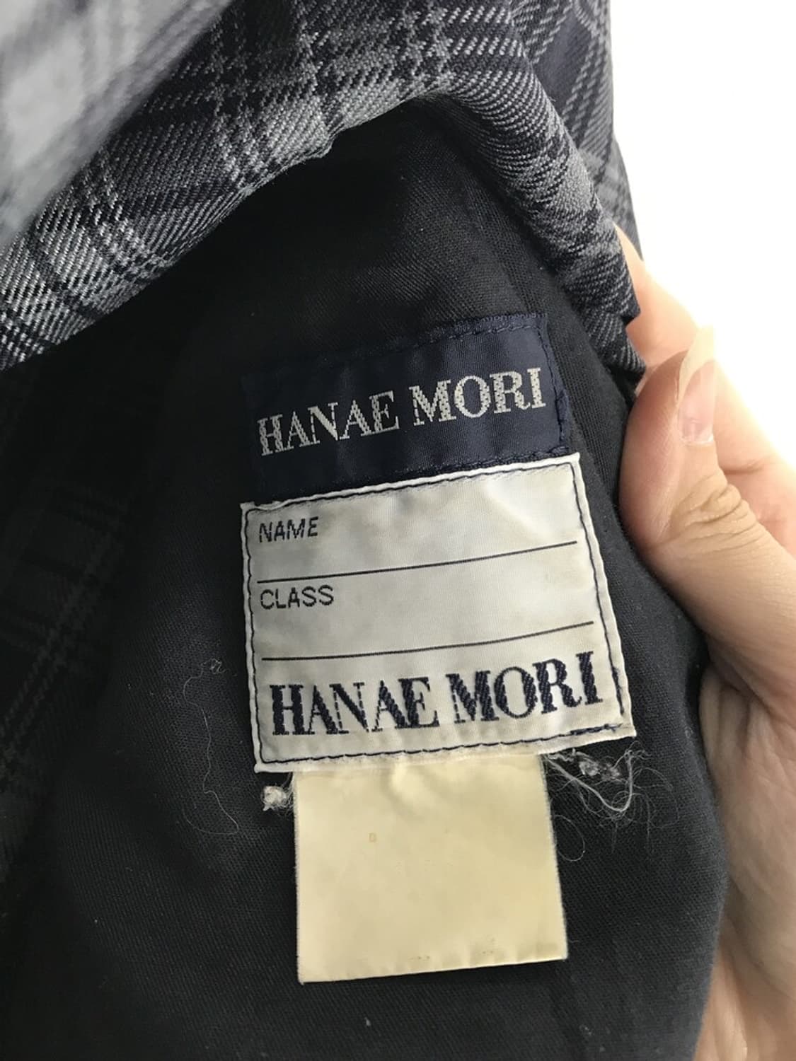 Hanae Mori checked midi skirt 상품이미지6