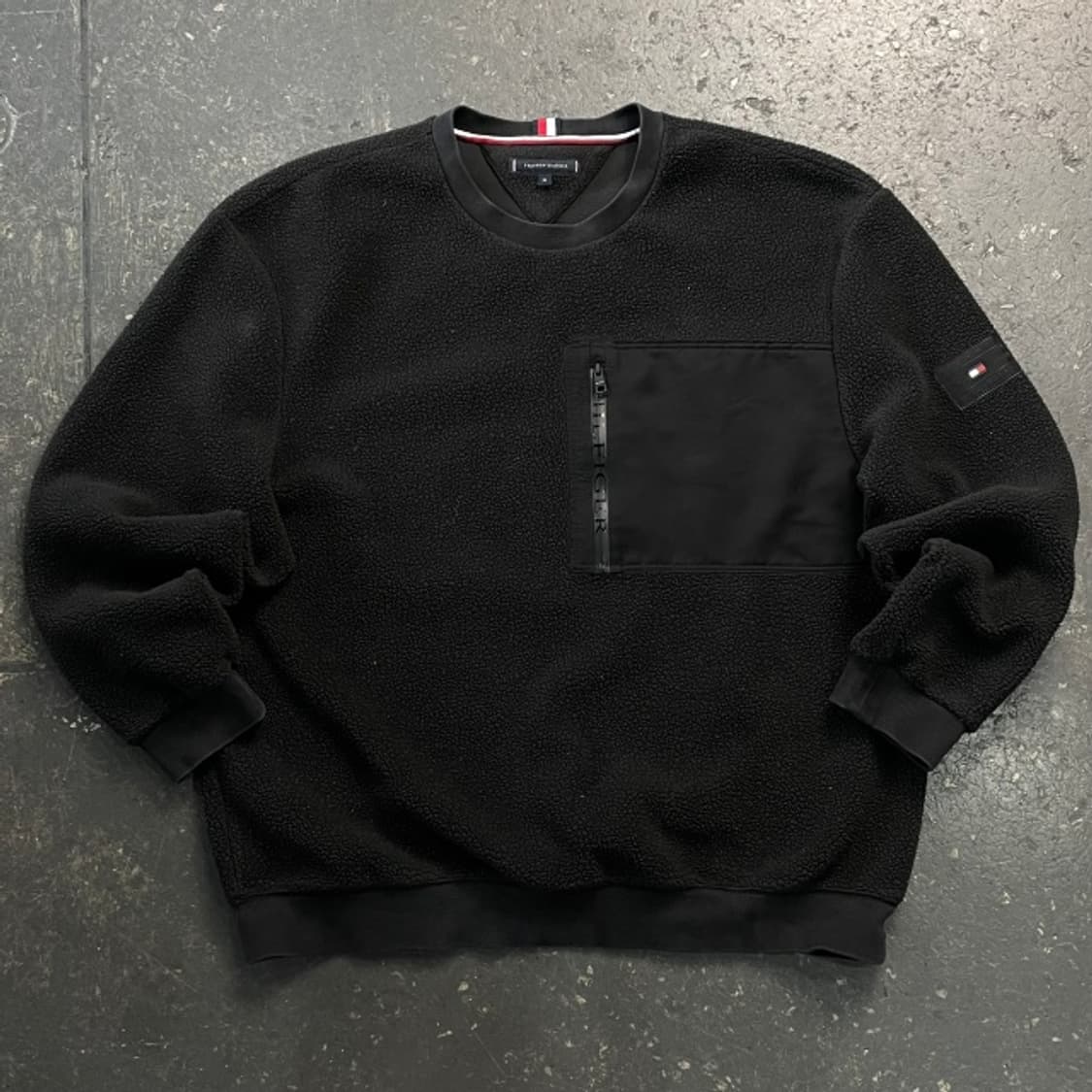 105 타미힐피거 후리스 맨투맨  상품이미지1