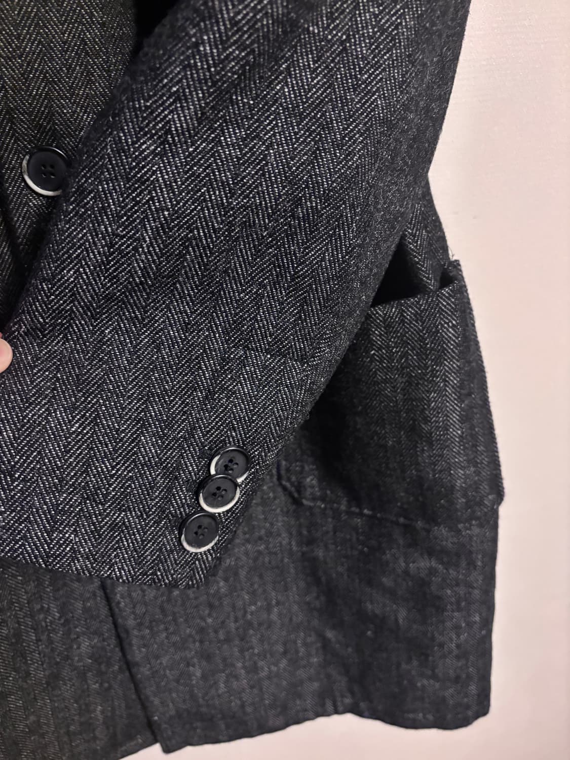 바레나 헤링본 코트 상품이미지4