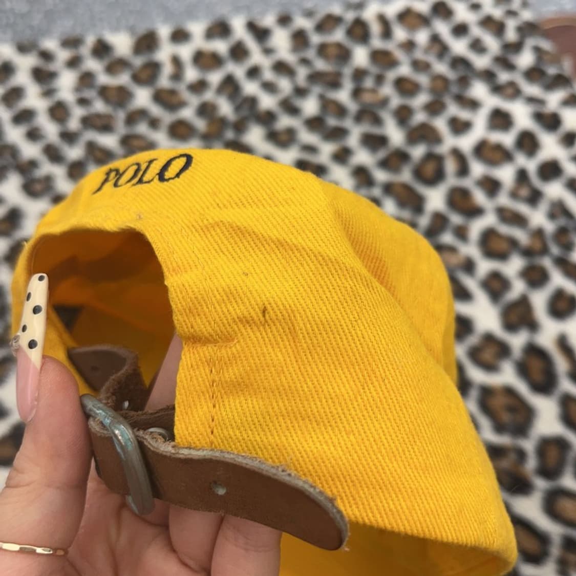 폴로 랄프로렌 컨트리 빈티지 머스타드 옐로우 볼캡 C09685 상품이미지6