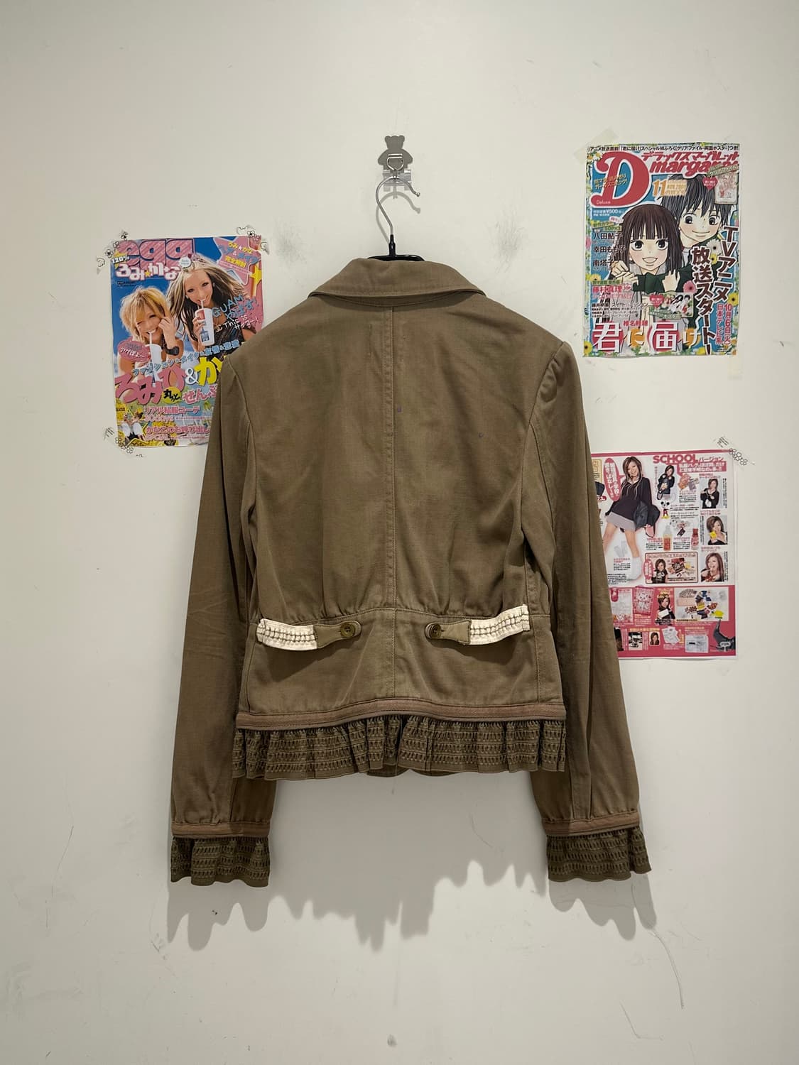 Diesel beige cropped blazer  상품이미지4