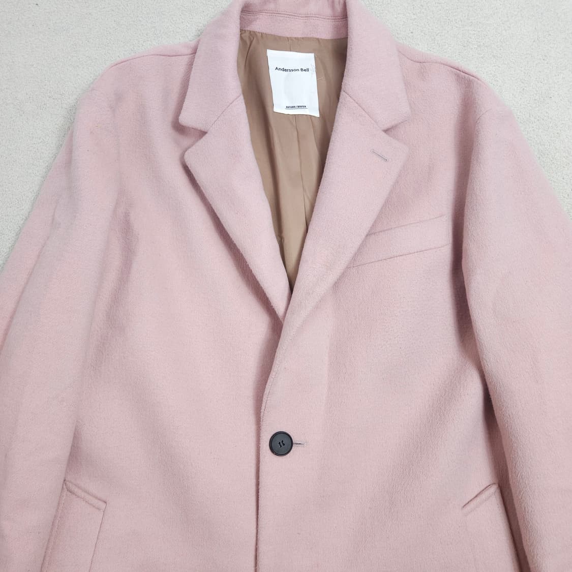 앤더슨벨 울 코트 L 상품이미지2