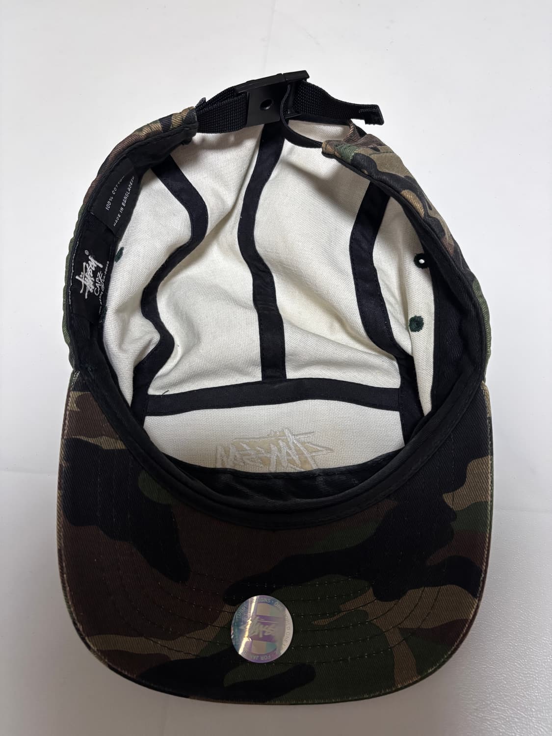 스투시 빈티지 카모 볼캡 상품이미지2