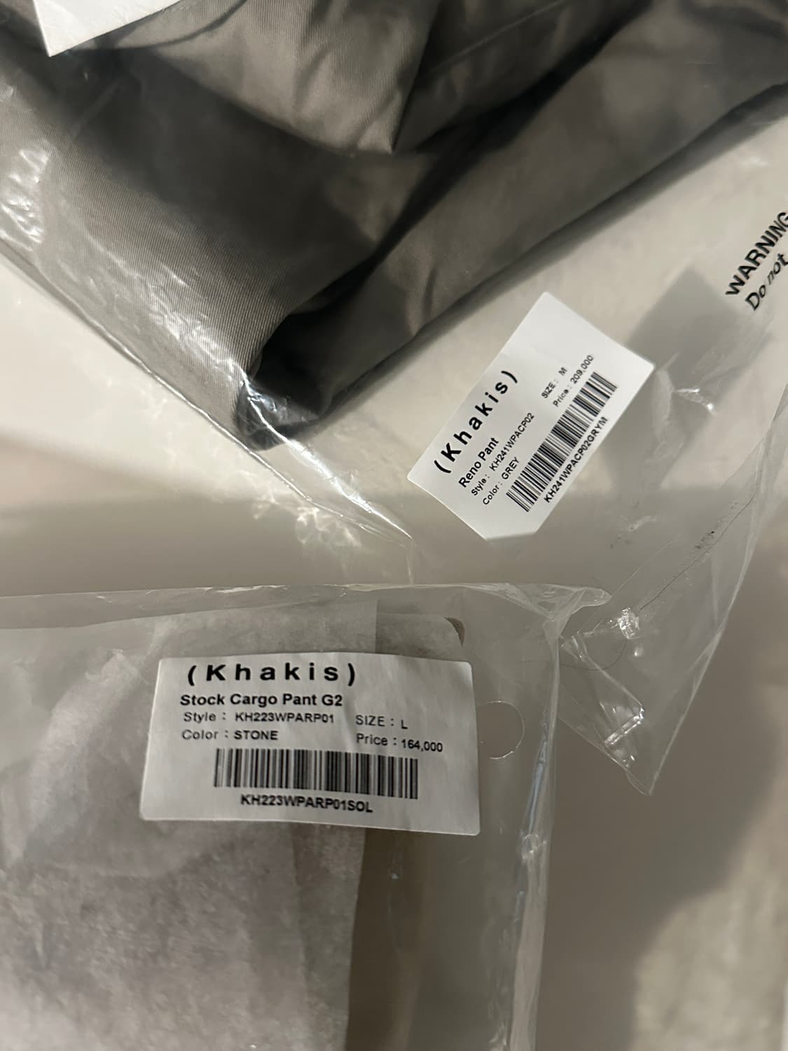 khakis stock cargo pant g2&reno pant 일괄 상품이미지2