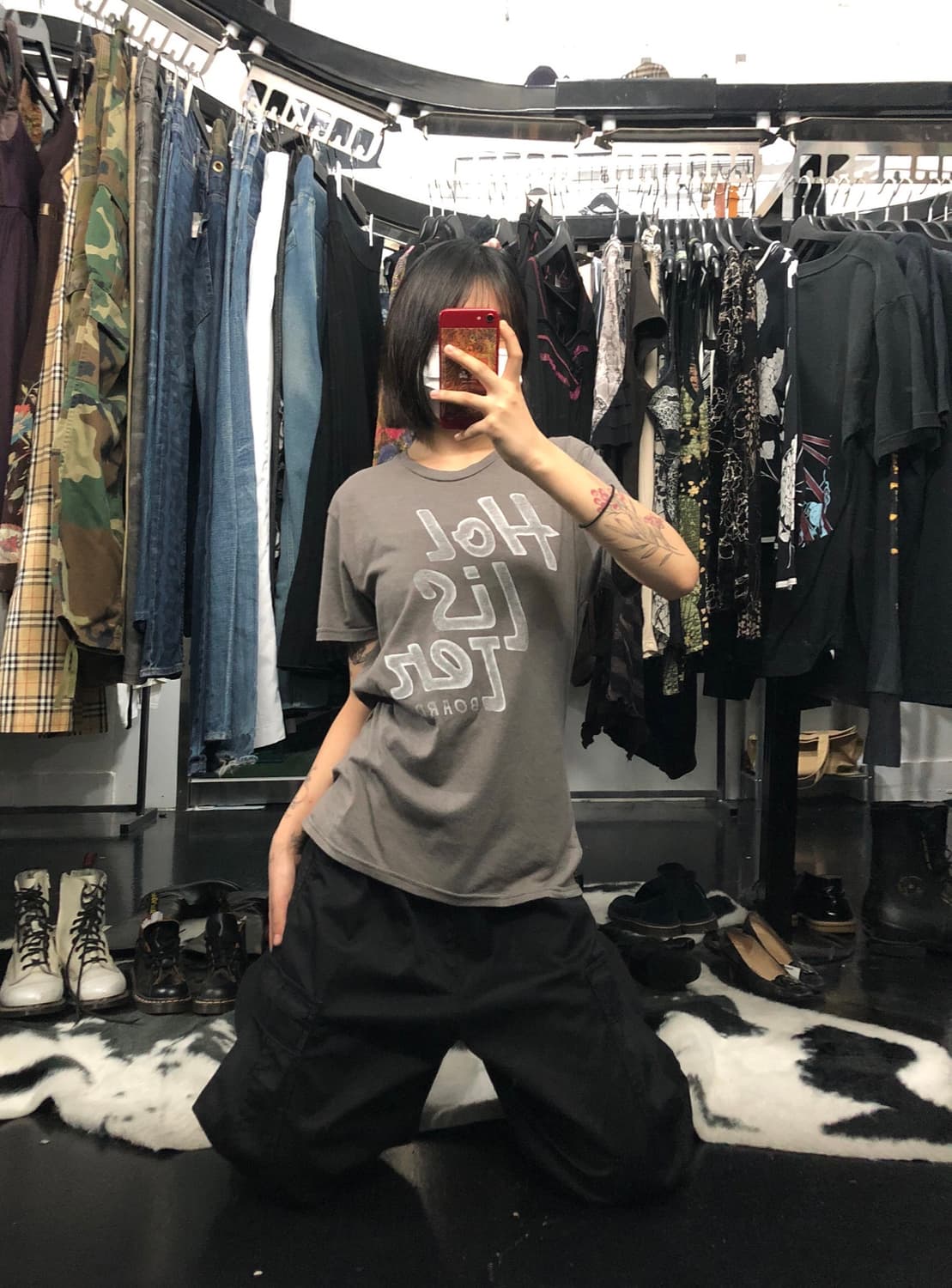 홀리스터 그레이 반팔 상품이미지1