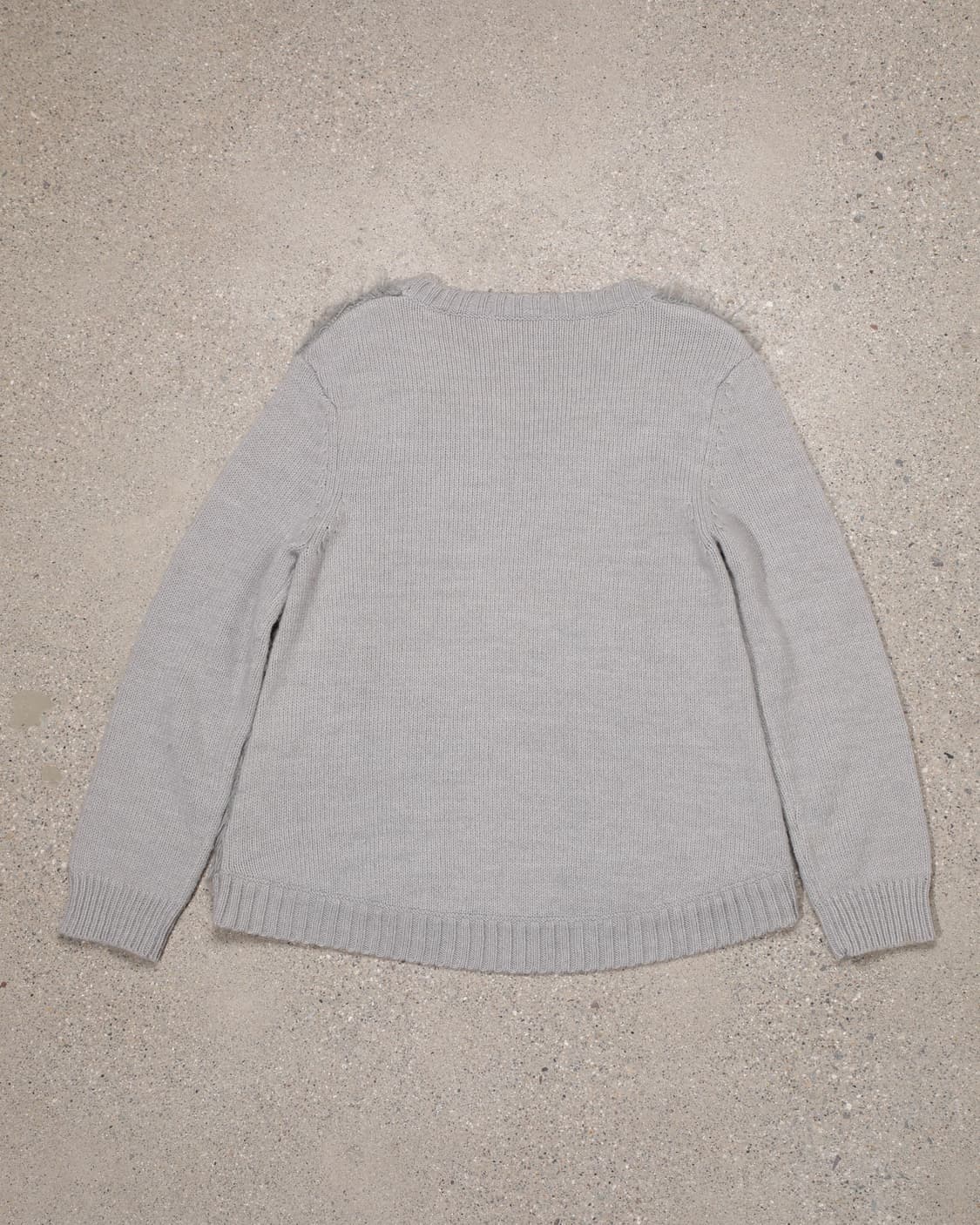 Ne-net fur point knit sweat 상품이미지3
