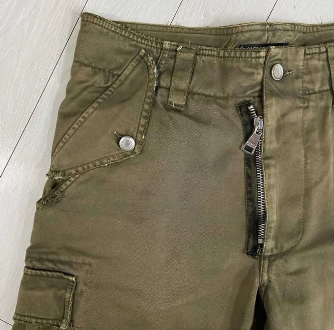 [44] AW03 돌체앤가바나 더블집업 카고 팬츠 상품이미지4