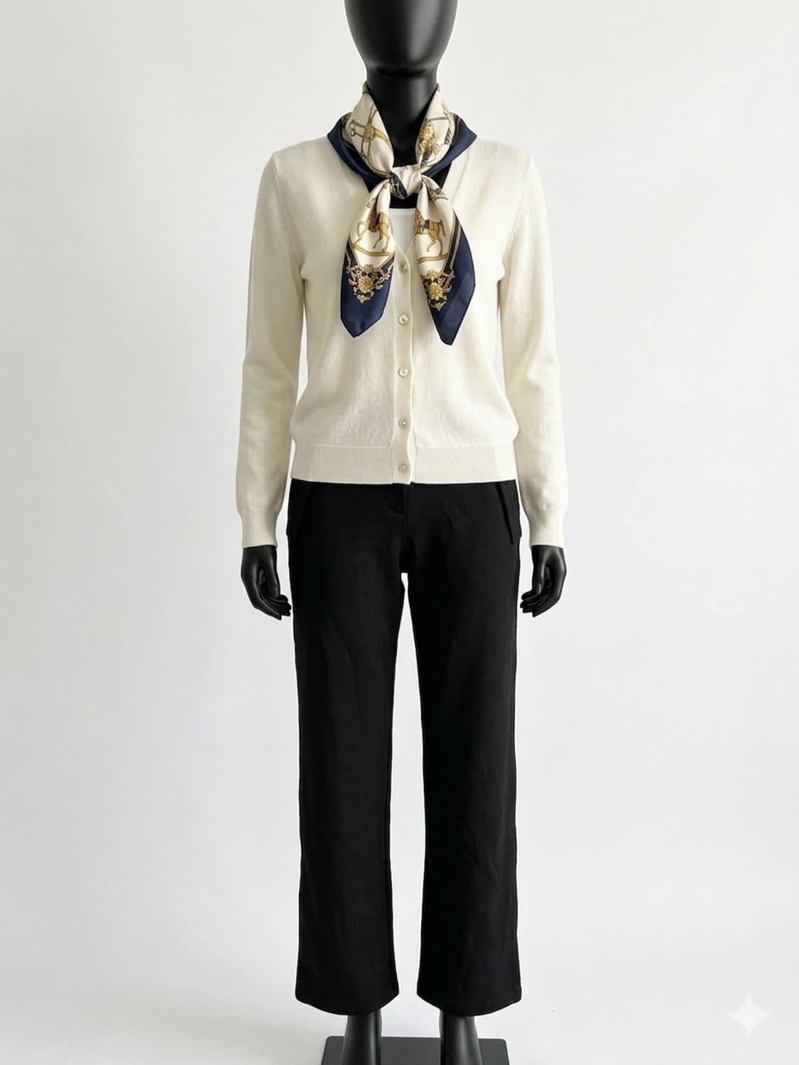 (KUHO) 정품 | 64 블랙 슬랙스 상품이미지5