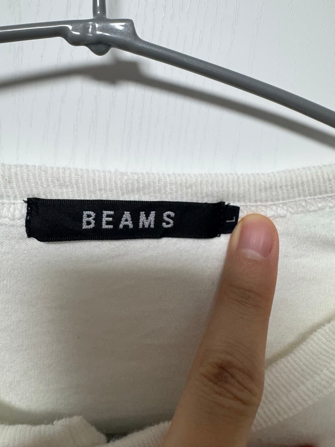 beams 빔즈 핸리넥 티셔츠 상품이미지2