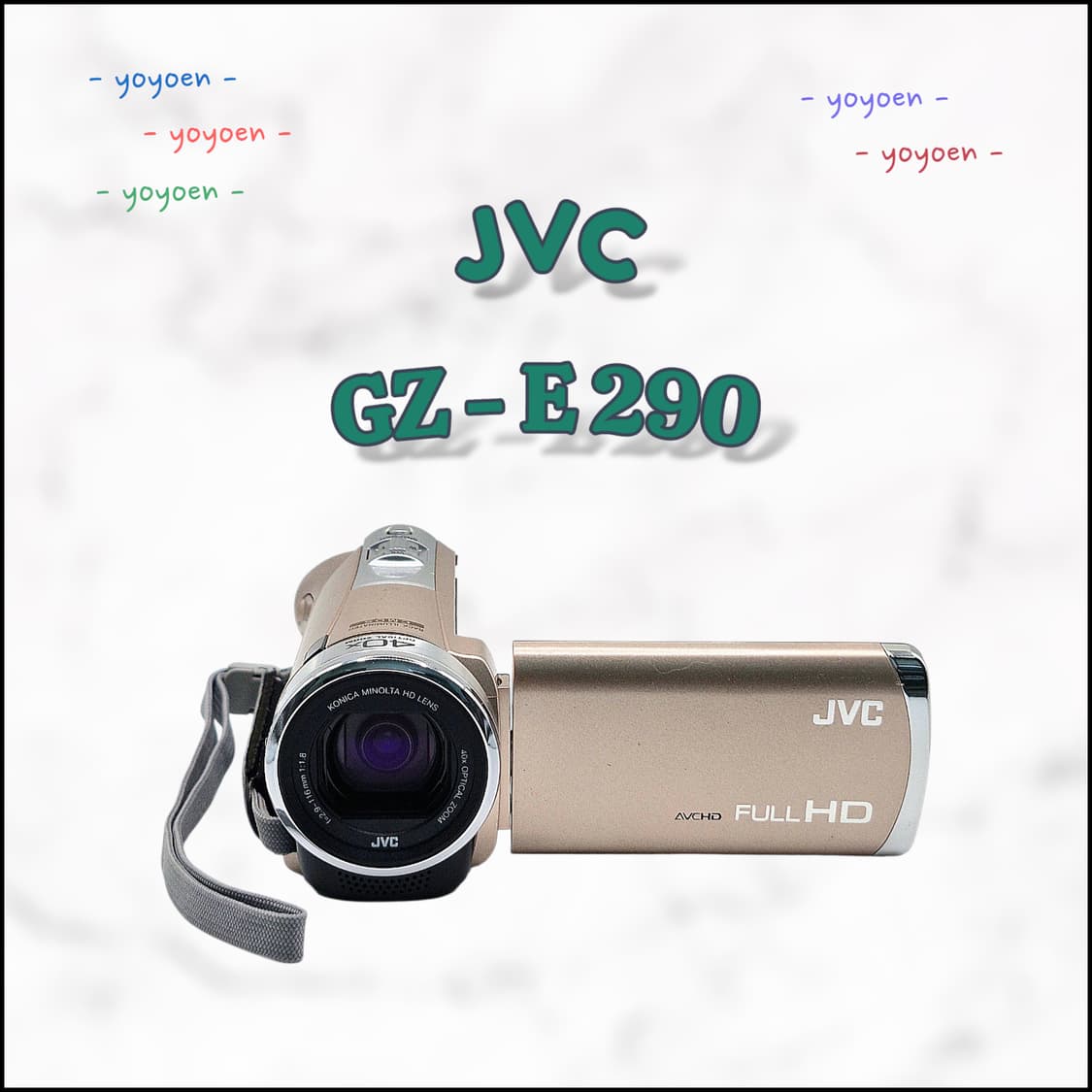 JVC GZ-E290 빈티지캠코더 [ 꾸미기 기능] 상품이미지1