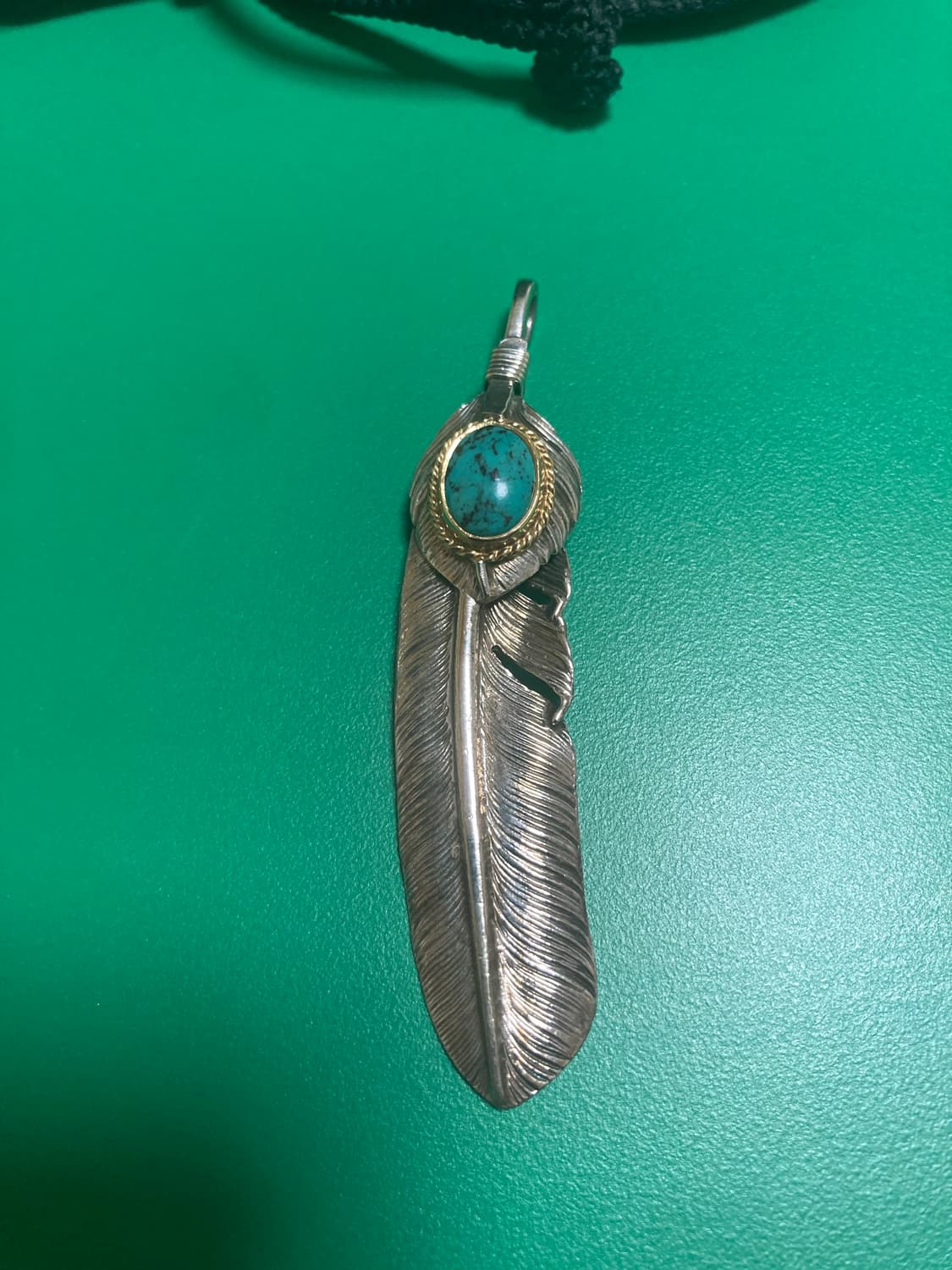 퍼스트애로우즈 18k 터키석 페더 L 상품이미지2