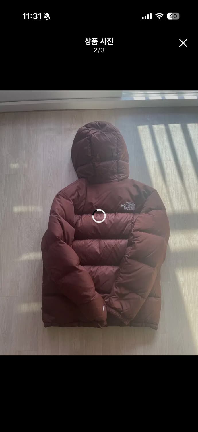 노스페이스 히말라얀 다운 파카 다크 오크 M 상품이미지3