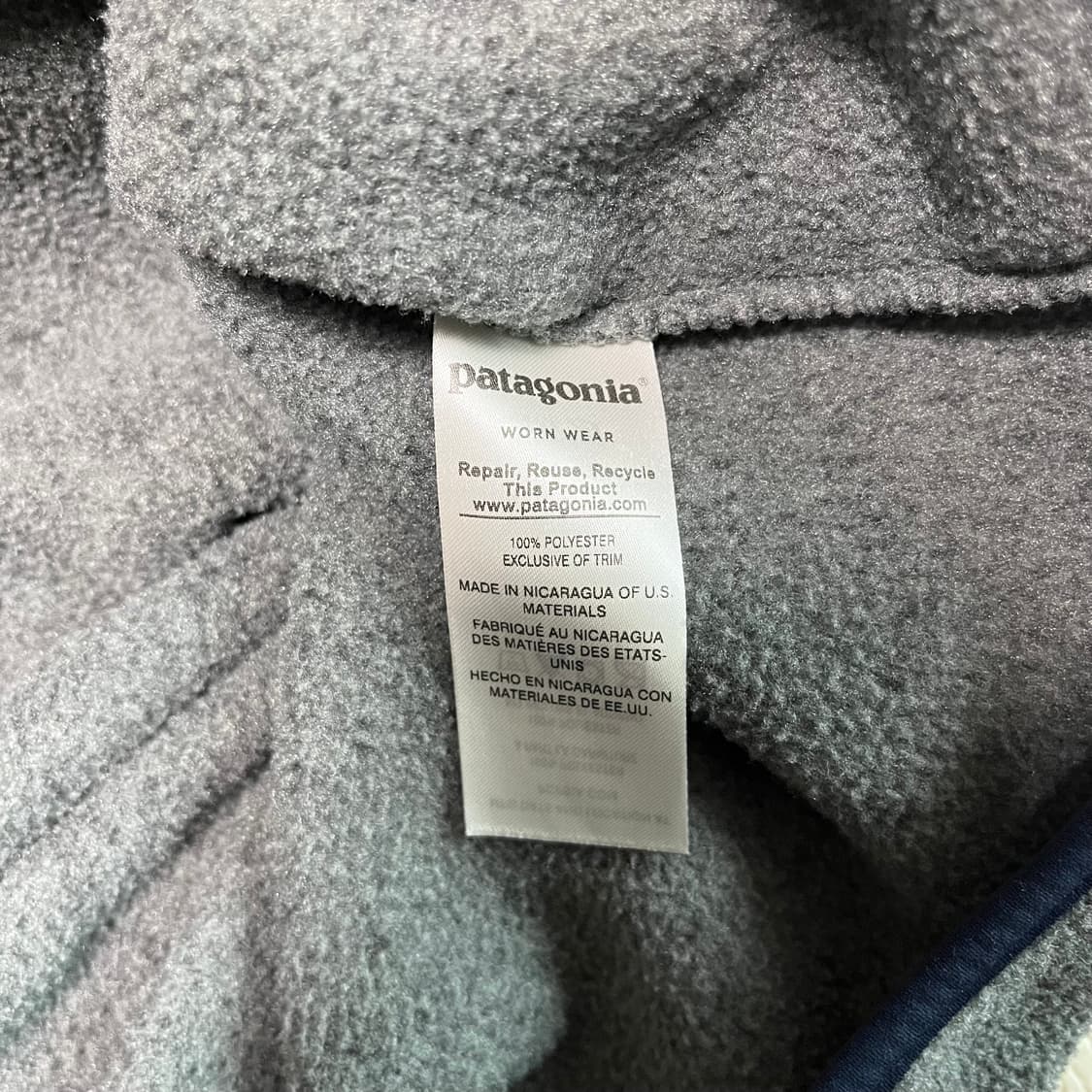 파타고니아 신칠라 니켈 네이비 상품이미지4