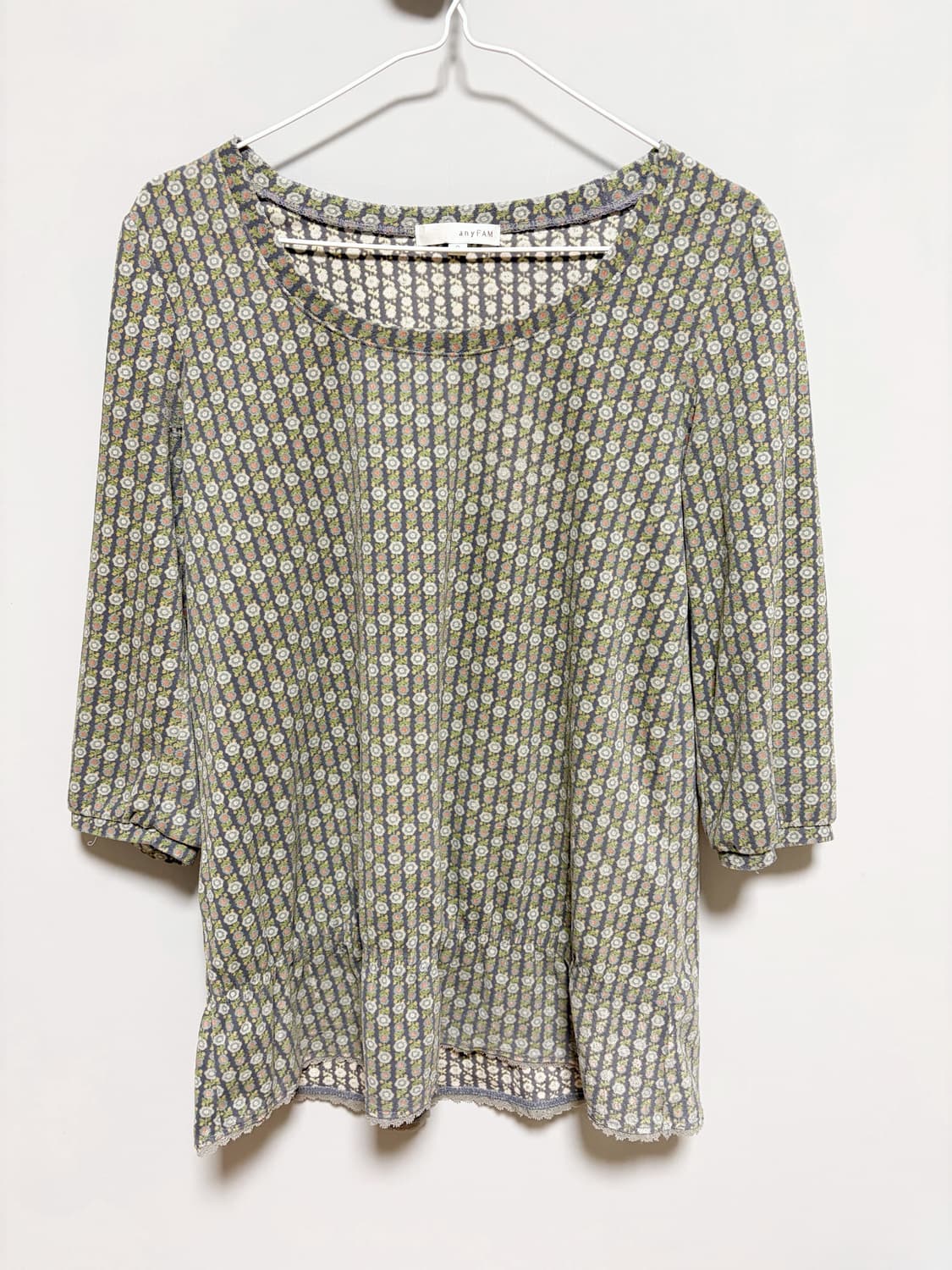 Japanese vintage 모리걸 니트&이너 코디세트 상품이미지2