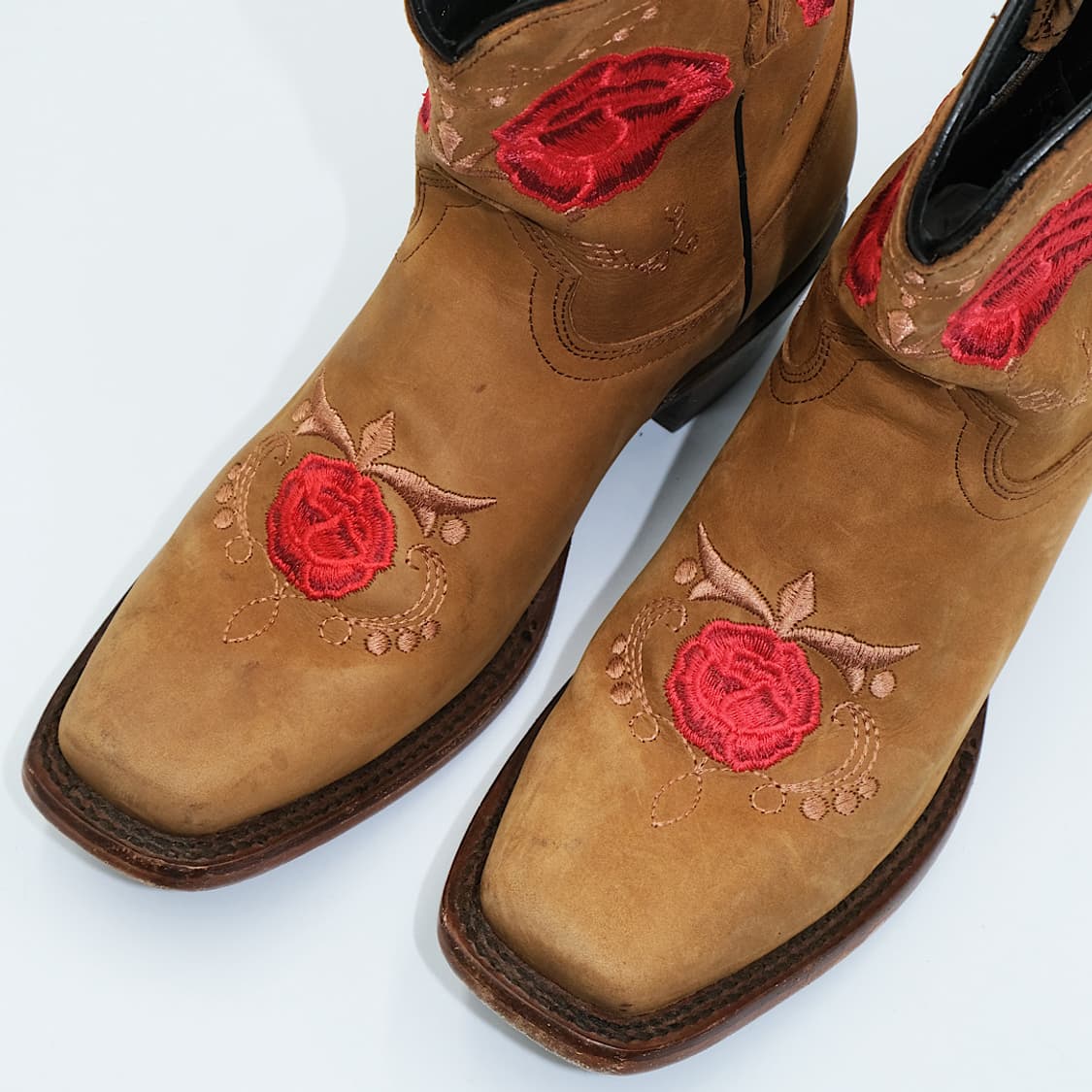 빈티지 웨스턴 레더 부츠 7.5(240-245) 사이즈 BT24001 상품이미지6